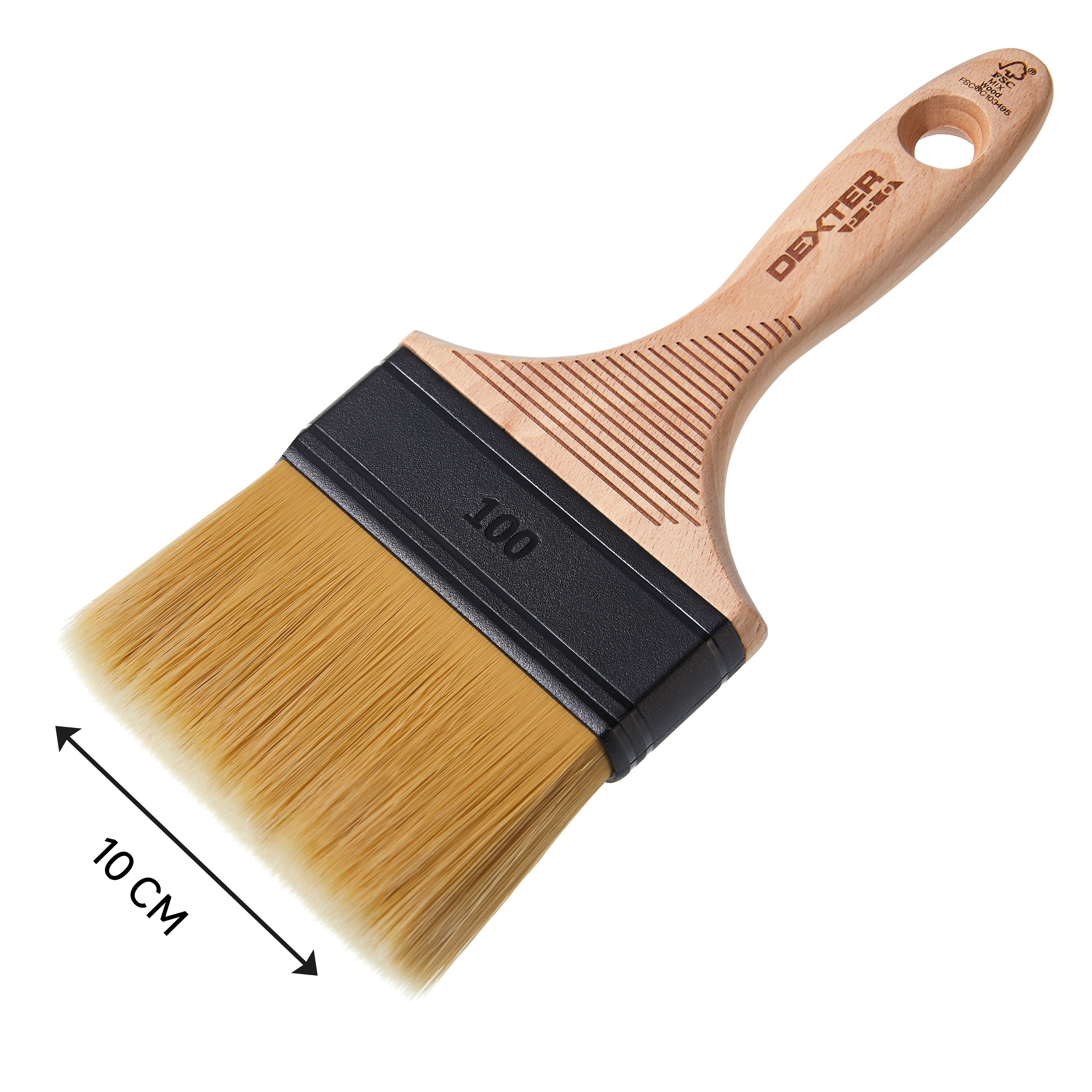 Pinceau plat universel pour peinture, 100 mm DEXTER PRO - 3