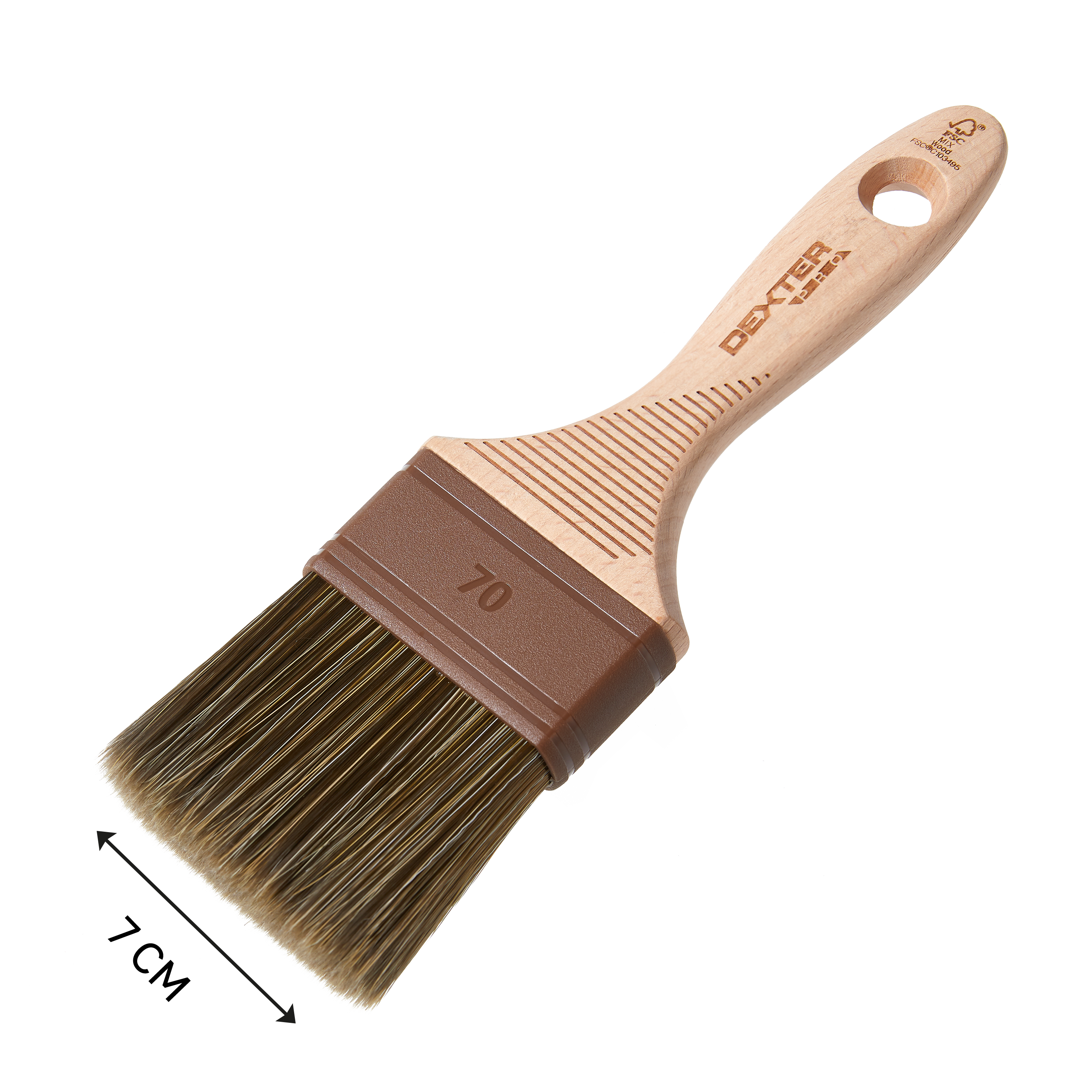Brocha plana DEXTER PRO barnizar 70mm - 5