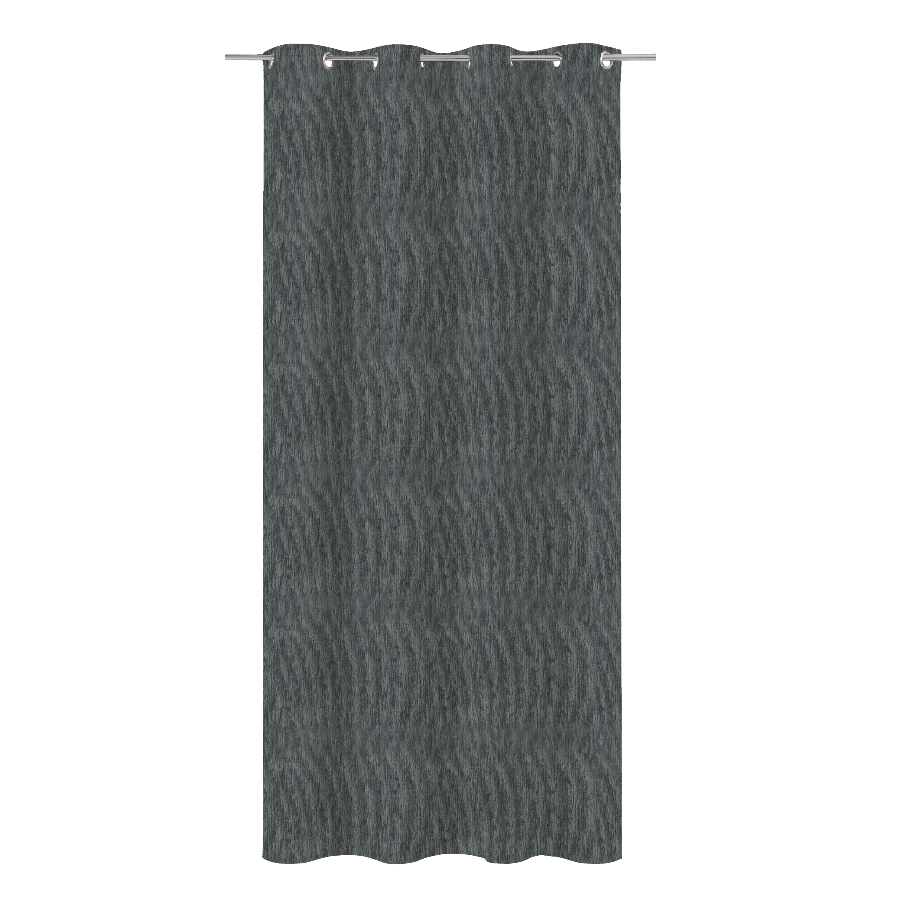 Rideau occultant thermique, Auriane, gris H.280 x l.140 cm INSPIRE - 14