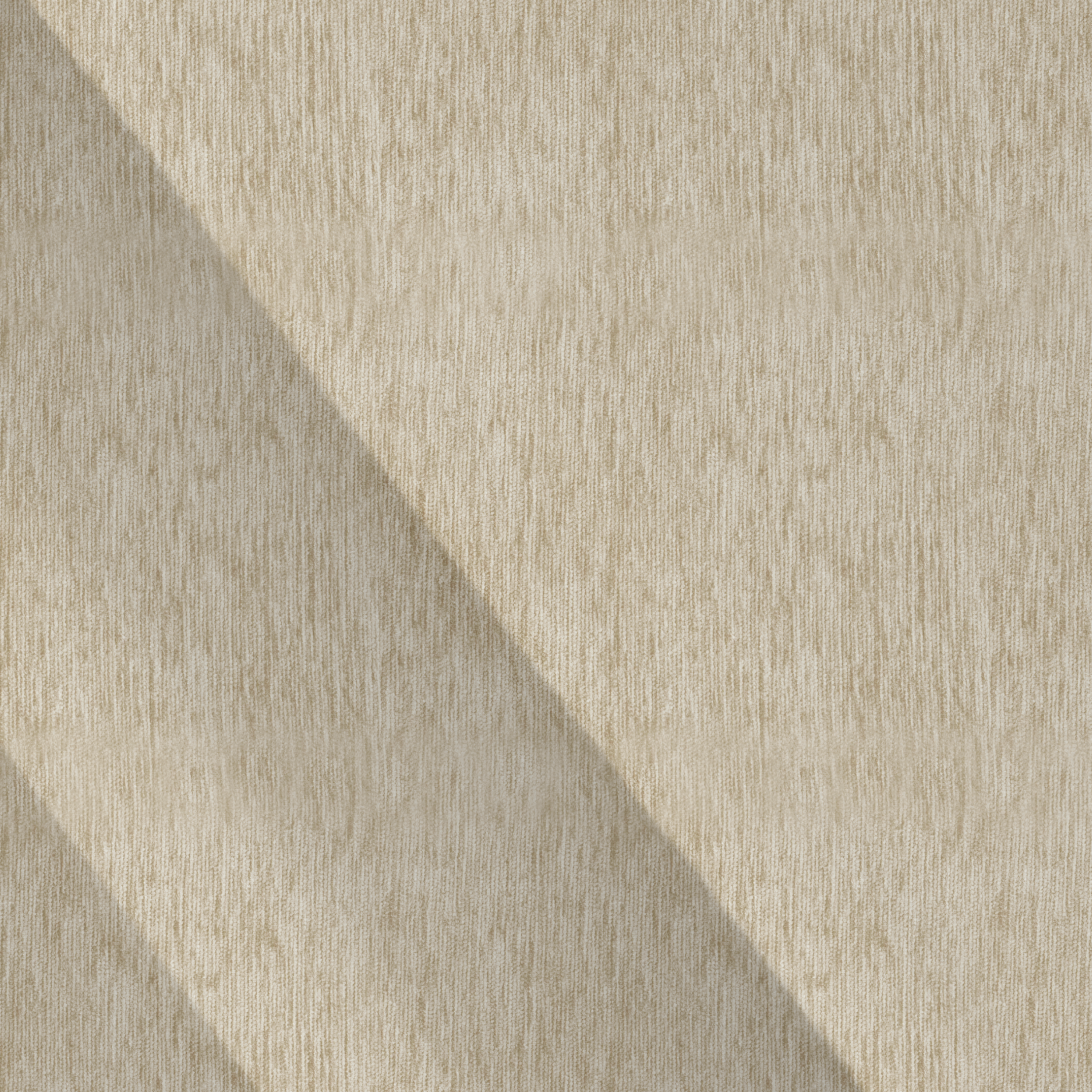 Cortina cinta fruncida, trabillas térmica opaca Auriane chenilla poliéster de 200x280cm INSPIRE liso beige trench - 4