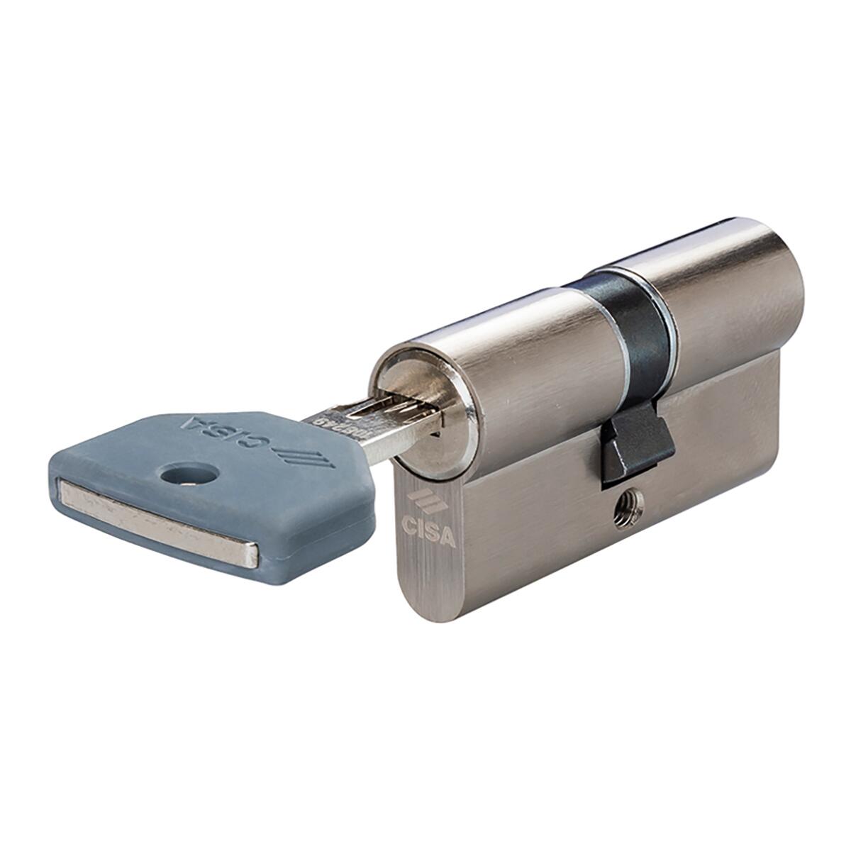 Cilindro Europeo CISA ASIX P8, 30 + 30 mm, 2 ingressi chiave in ottone - 4