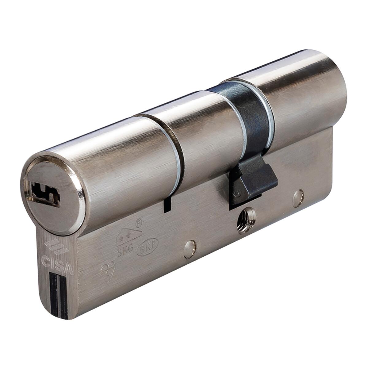 Cilindro Europeo CISA ASTRAL SIGILLO, 30 + 50 mm, 2 ingressi chiave in ottone - 4