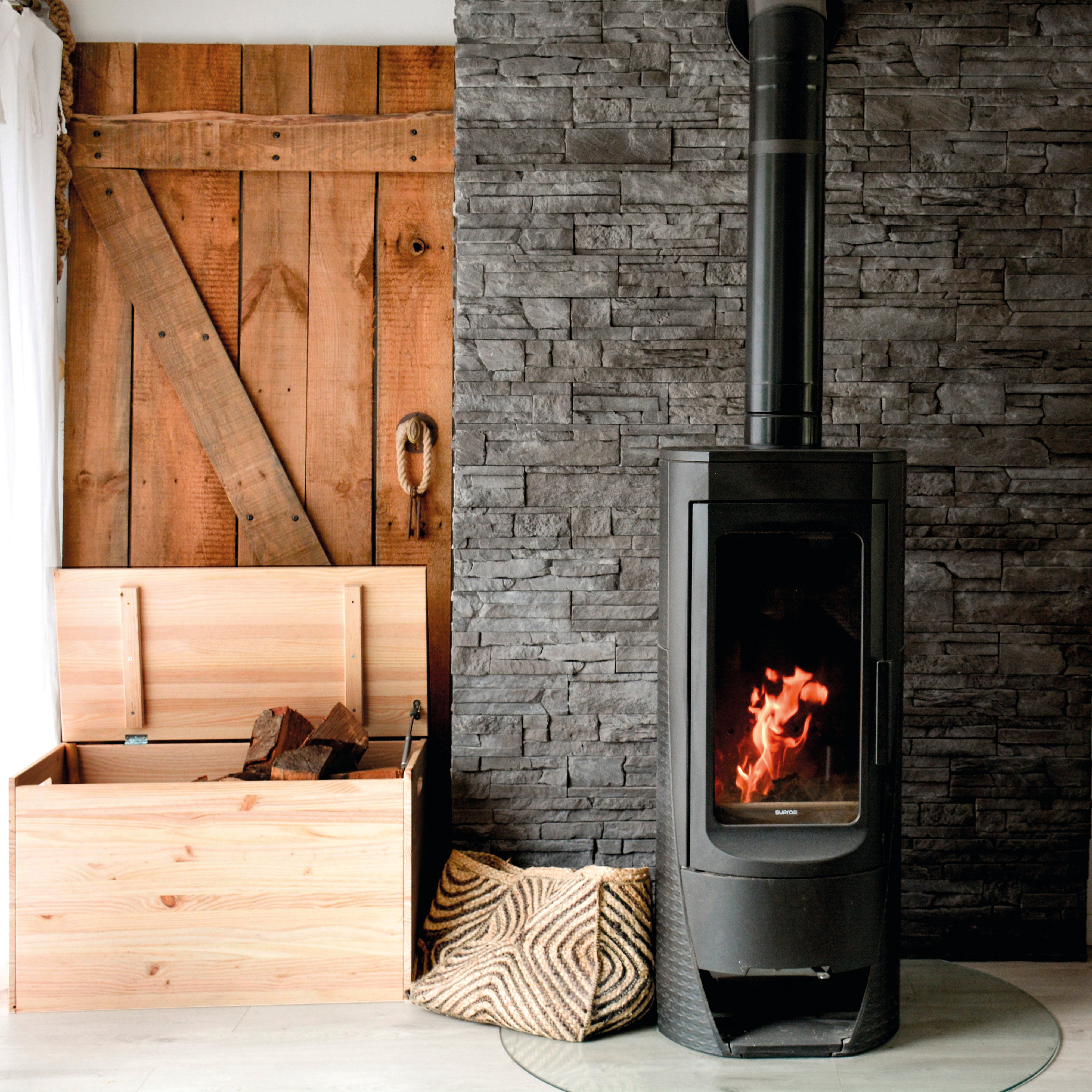 Baule panchina ASTIGARRAGA CF8040.99 in legno beige L 80 x H 50 x P 40 cm - 6