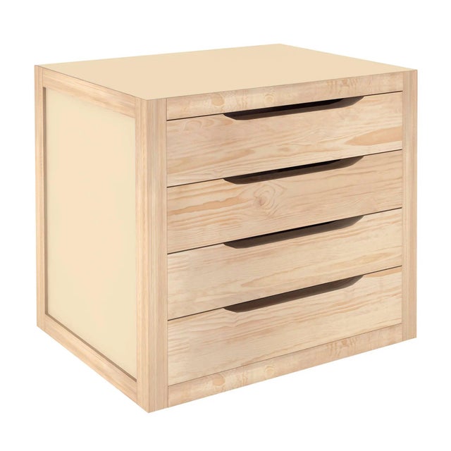 Bloco de gavetas MADEIRA 37.5X39X30CM