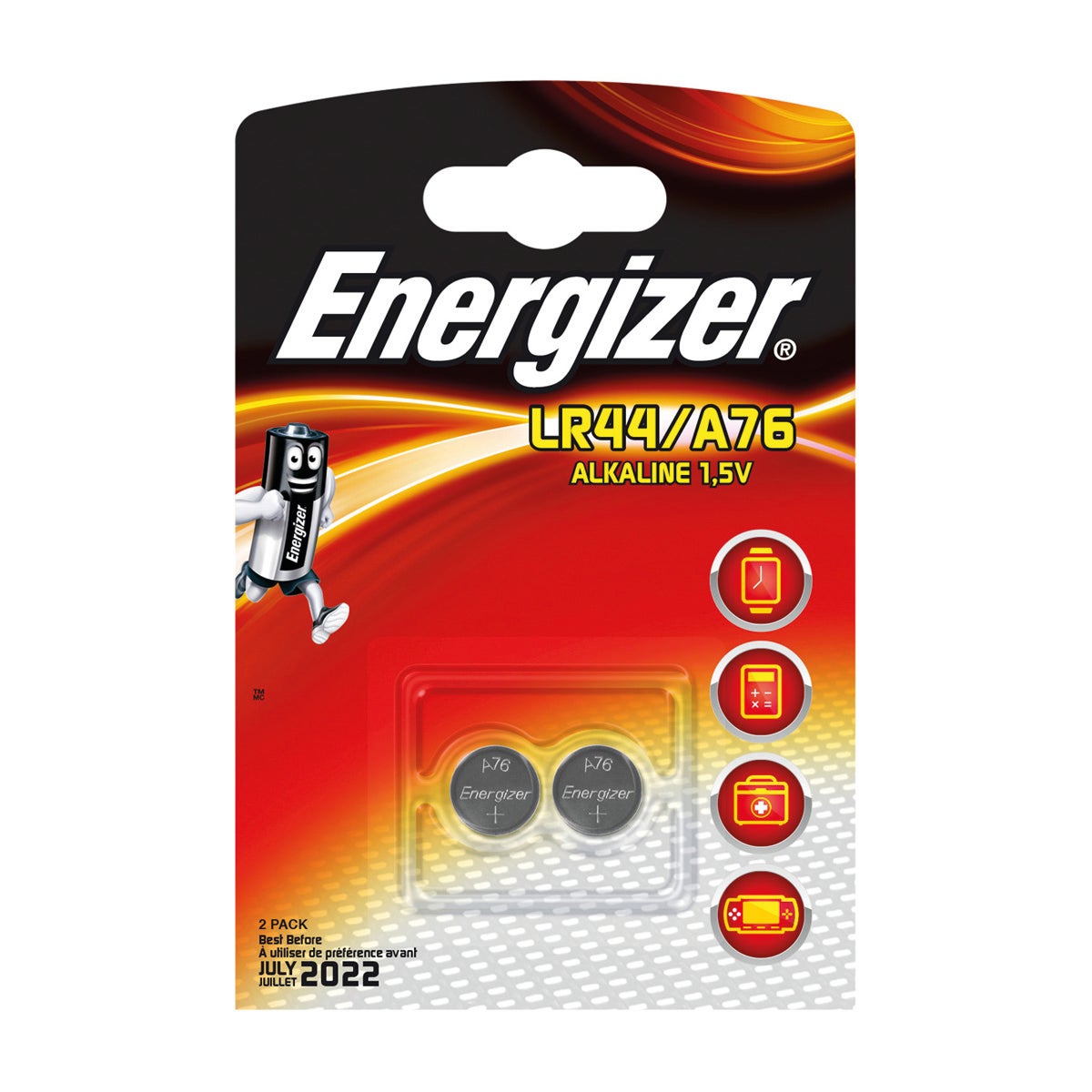 Pila A76 / LR44 / V13GA ENERGIZER 2 batterie - 4