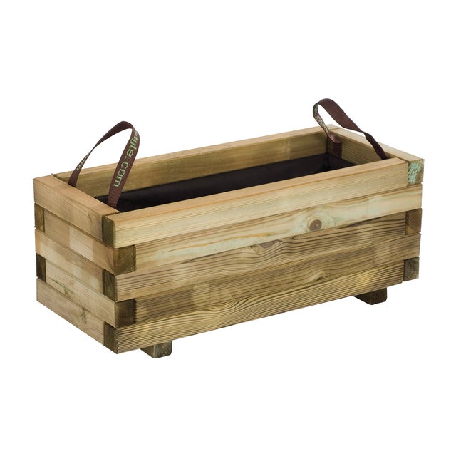 Fioriera CAJOU CERLAND in legno pino H 80 x L 40 x P 38.5 cm