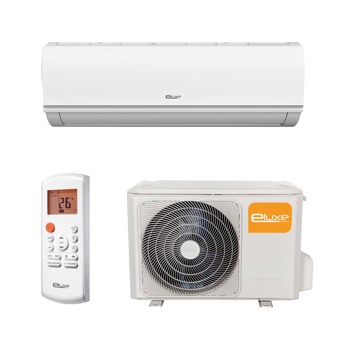 Condizionatore monosplit ELUXE 12000 BTU inverter A++/A+ serie ELS035AMBR32 - 3