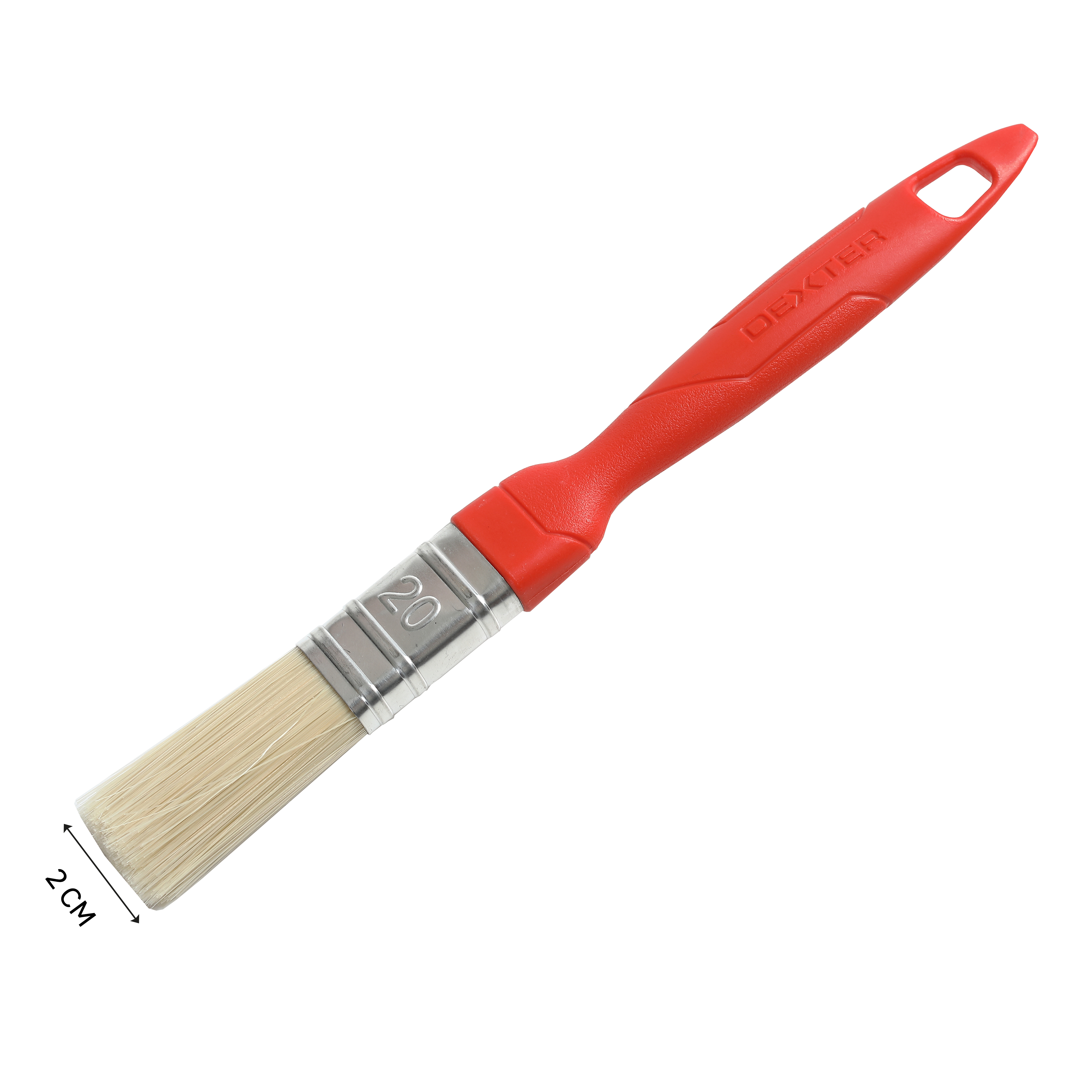 Pędzel płaski do farb rozpuszczalnikowych 20 mm Dexter - 2