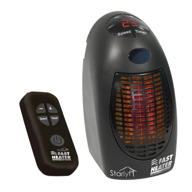 Termoventilatore elettrico Starlyf  Fast  Heater Delux nero