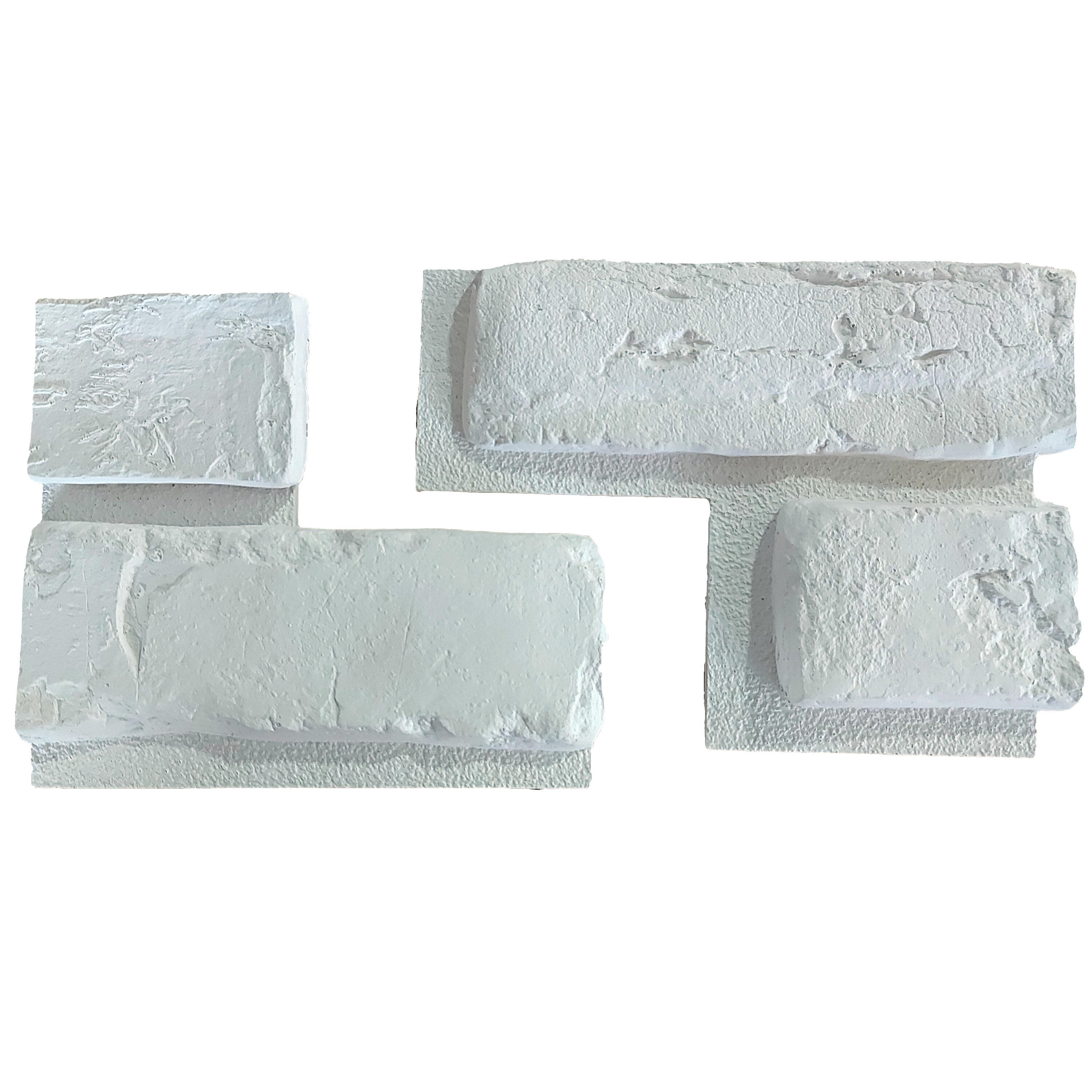 Rivestimento murale angolare in gesso Isto bianco da interno 0.18 m² - 3