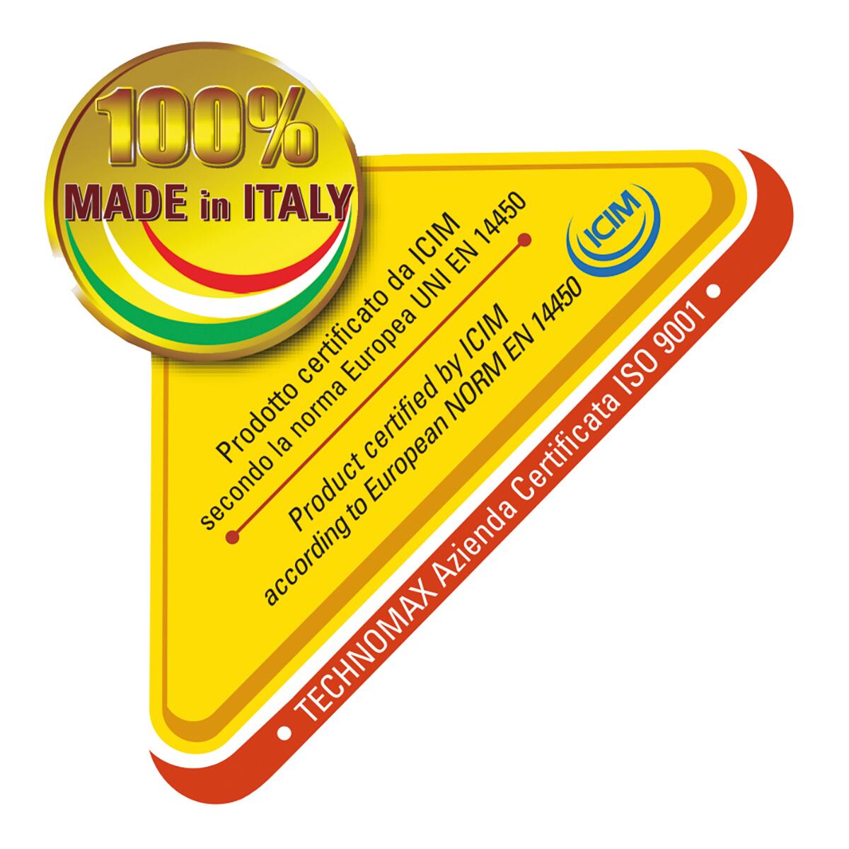 Cassaforte con codice elettronico TECHNOMAX NT/5V a incasso L 34 x H 42 x P 20 cm - 6