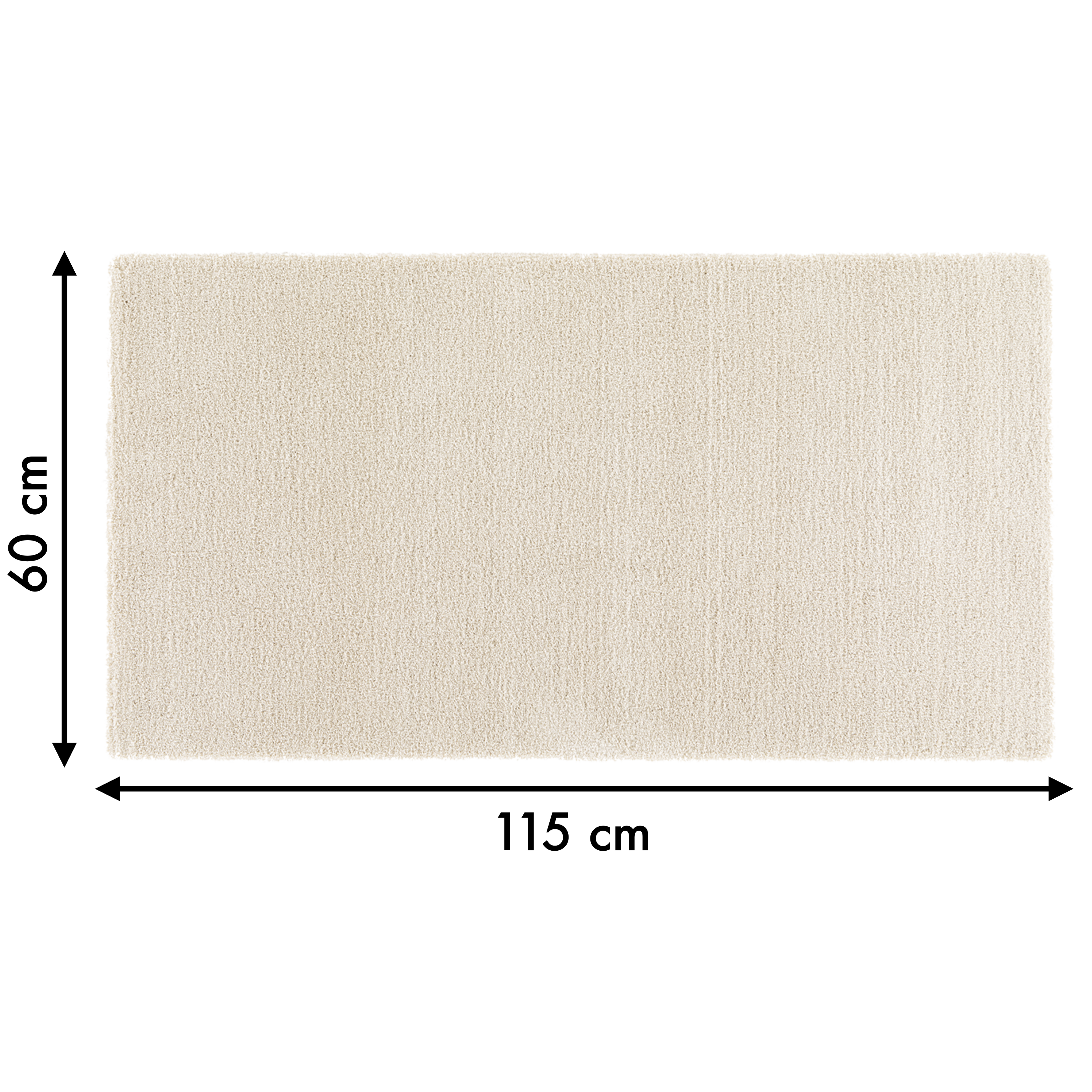 Tapis intérieur uni, l.60 x L.115 cm - 10