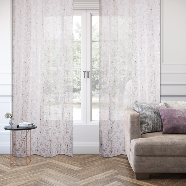 Tenda Arda Bianco, occhiello 140x280 cm INSPIRE