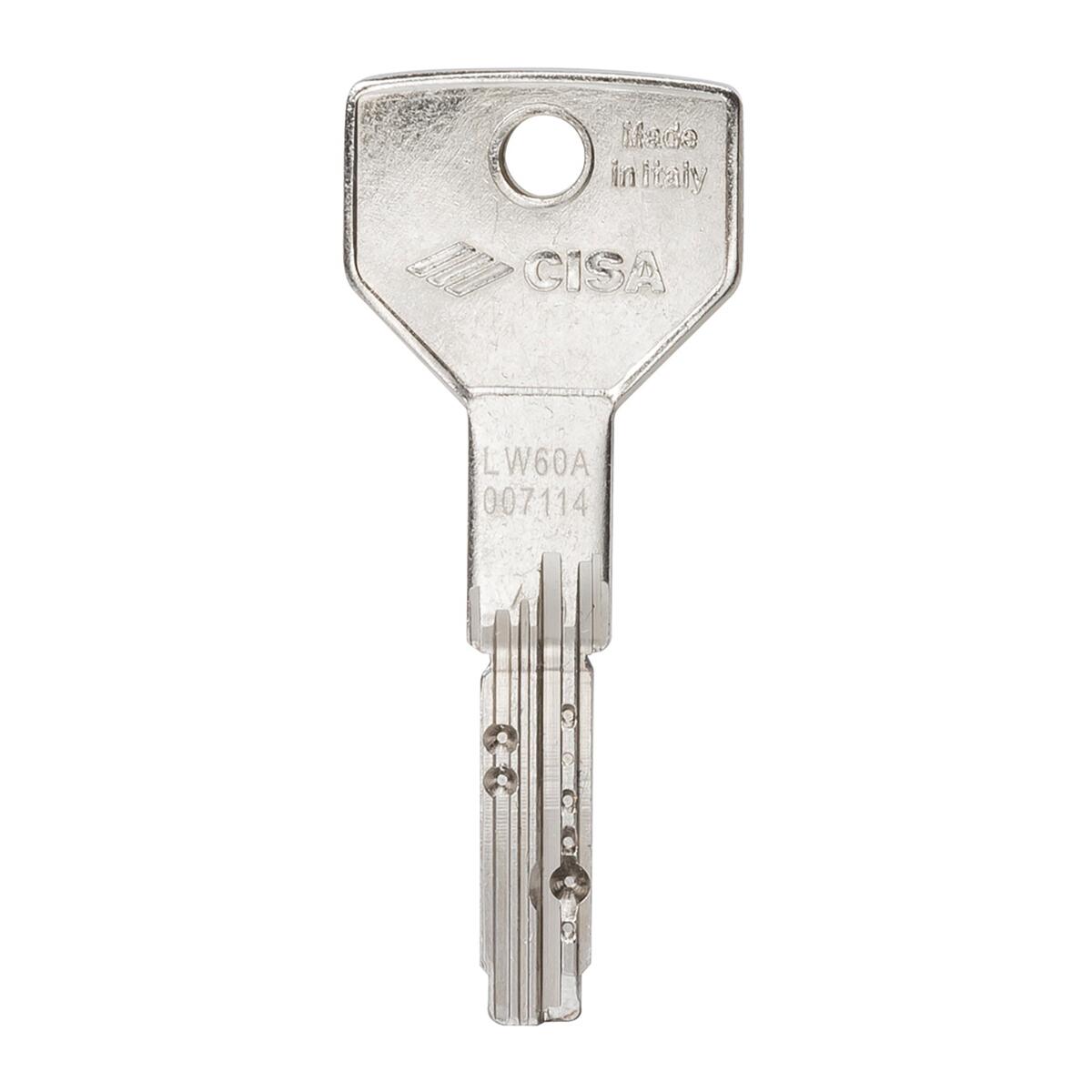 Cilindro Europeo CISA ASIX EASY, 40 + 40 mm, 2 ingressi chiave in ottone - 6