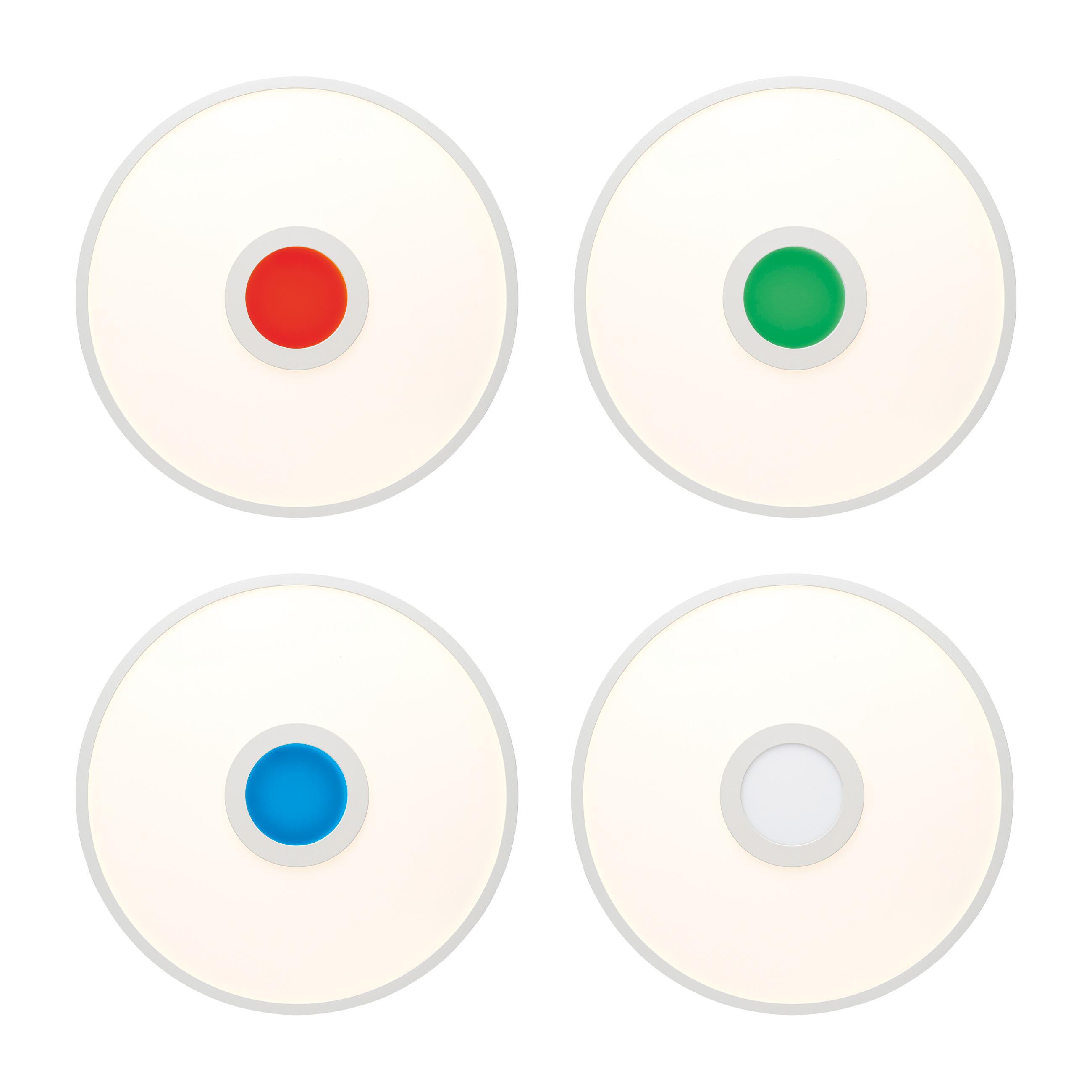 Pannello LED Odella bianco Ø 45 cm  con 3 temperature di colore ad intensità regolabile 2400 LUMEN, BRILLIANT - 2