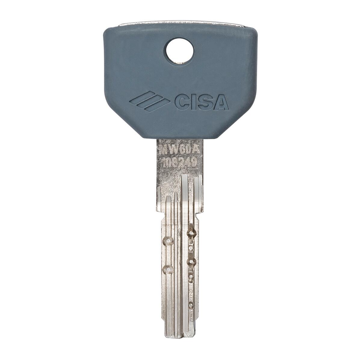 Cilindro Europeo CISA ASIX P8, 30 + 30 mm, 2 ingressi chiave in ottone - 2