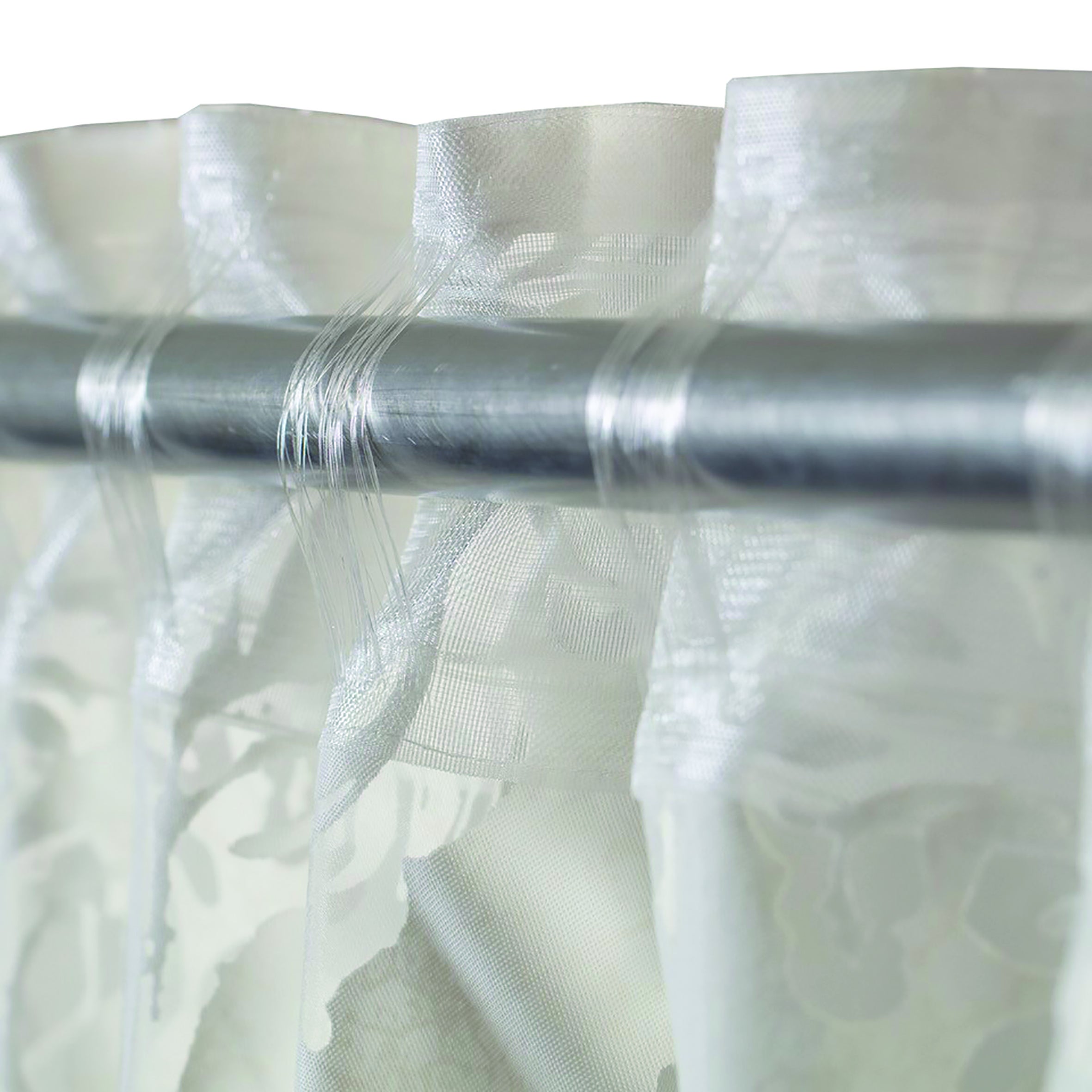 Tenda Murien bianco, passanti nascosti 140x300 cm - 5
