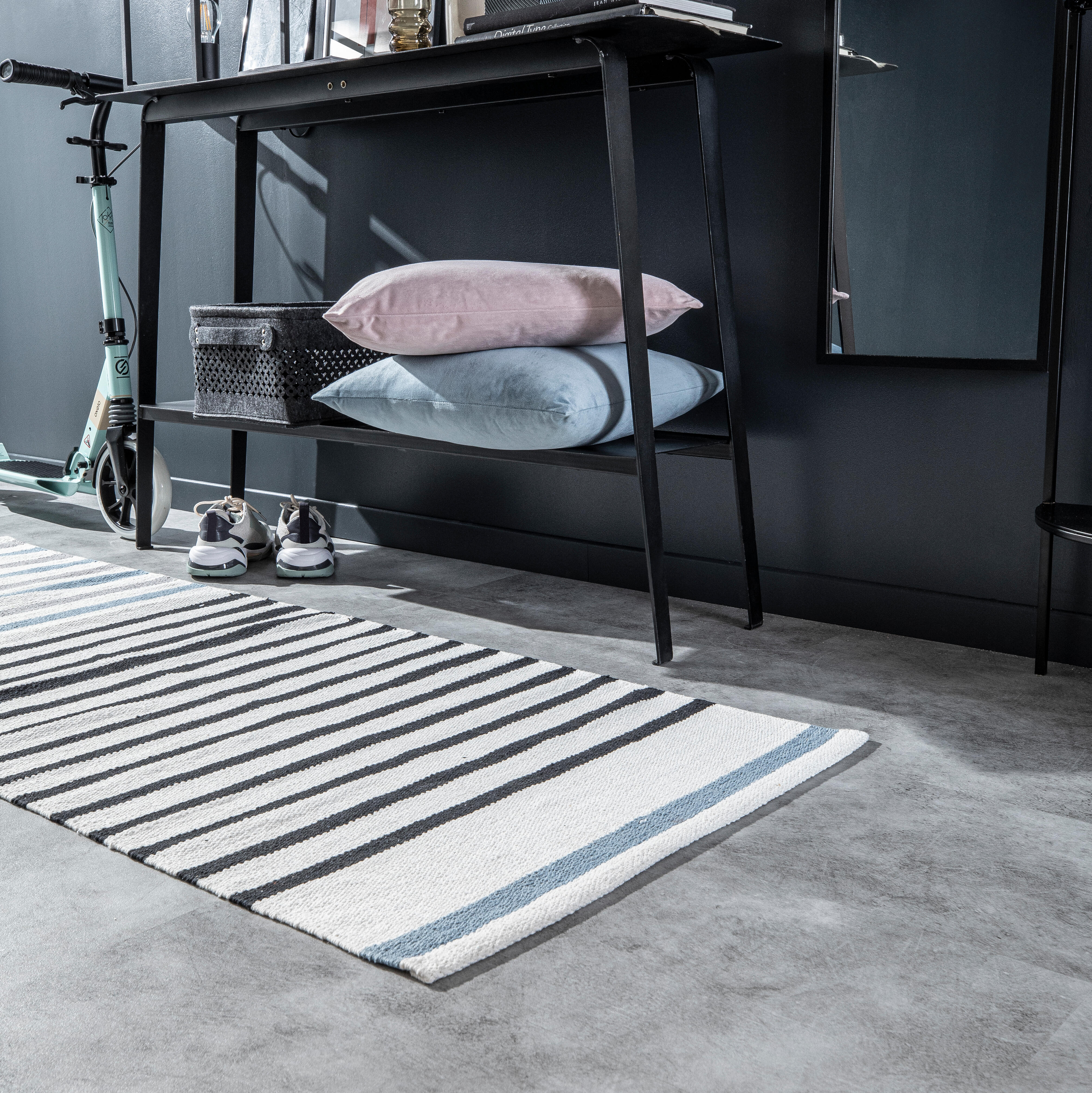 Almofada decorativa 30x50 cm dubbo azul Inspire - 3