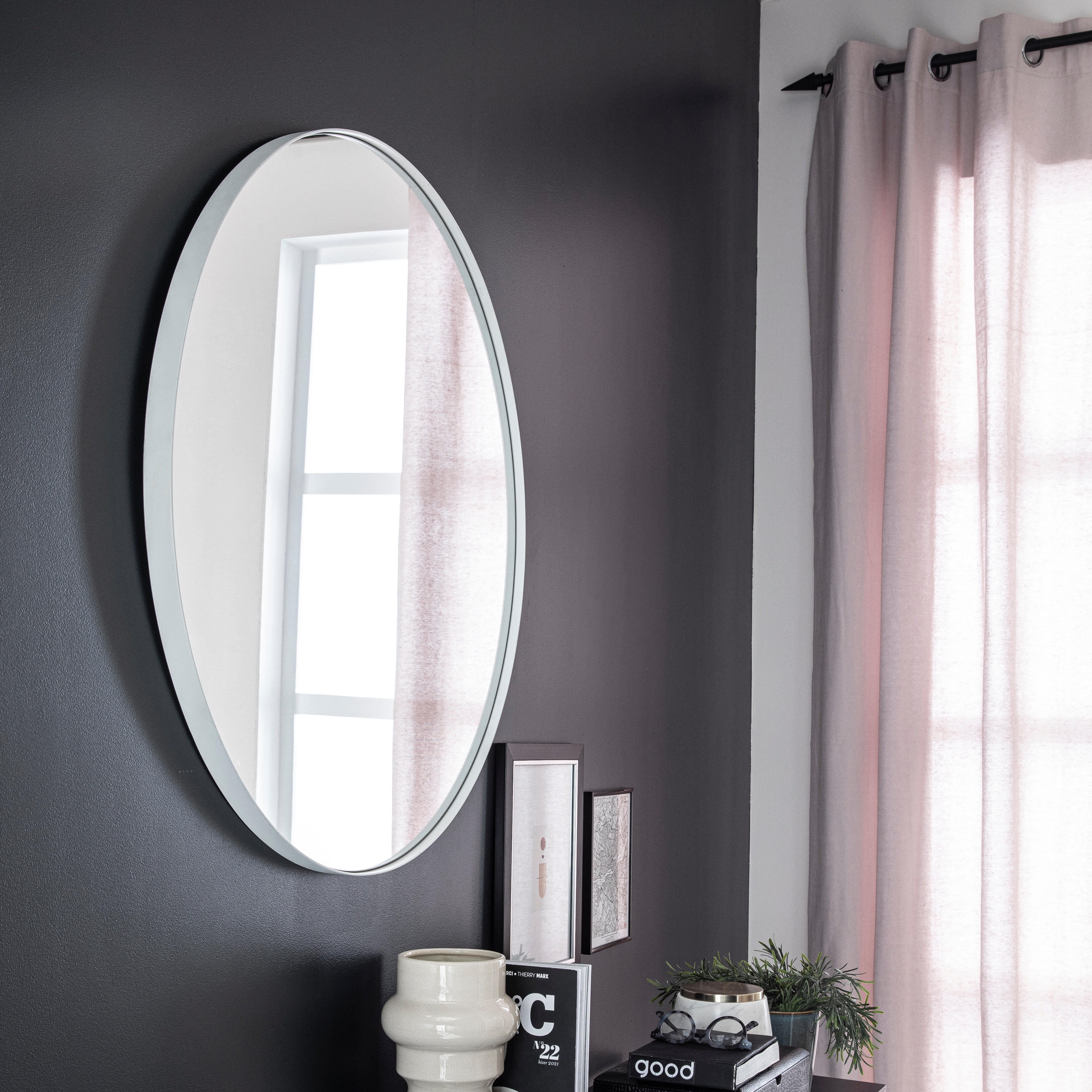 Espelho INSPIRE focale 81cm branco - 21