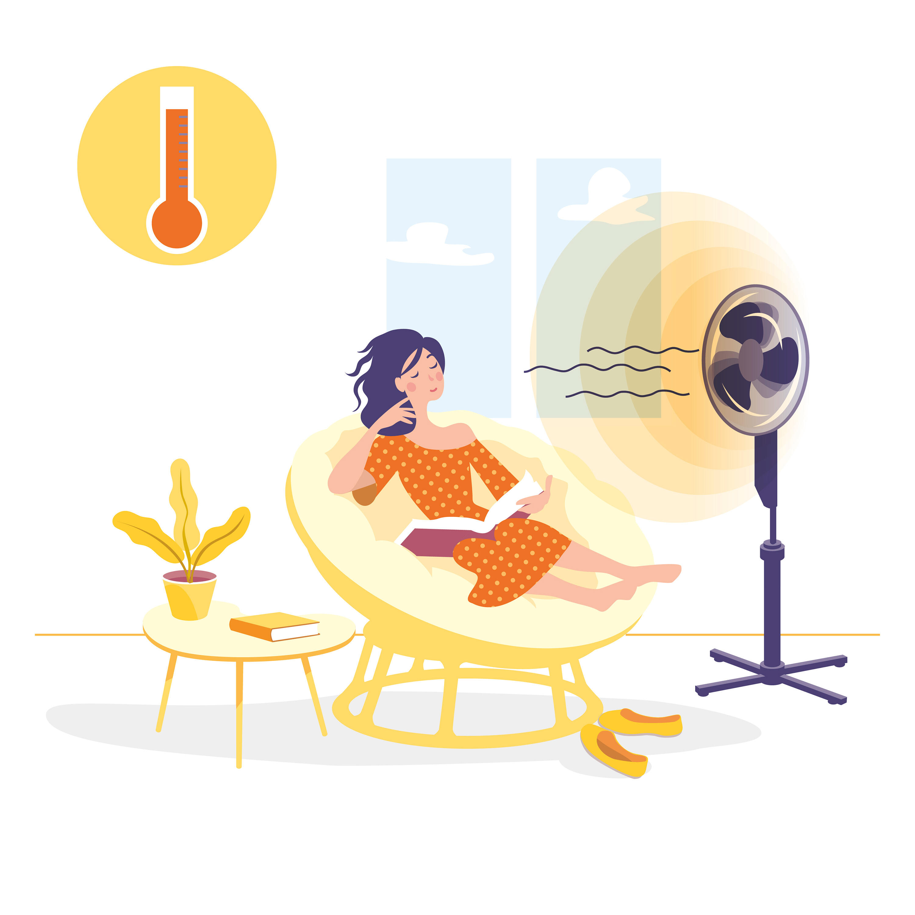 Ventilatore a colonna EQUATION Torre nero 45 W H 77 cm - 6