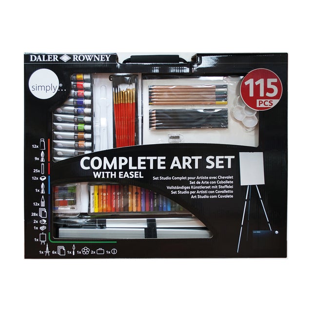 Kit di utensili MAIMERI Complete Art per belle arti e hobbistica multicolore