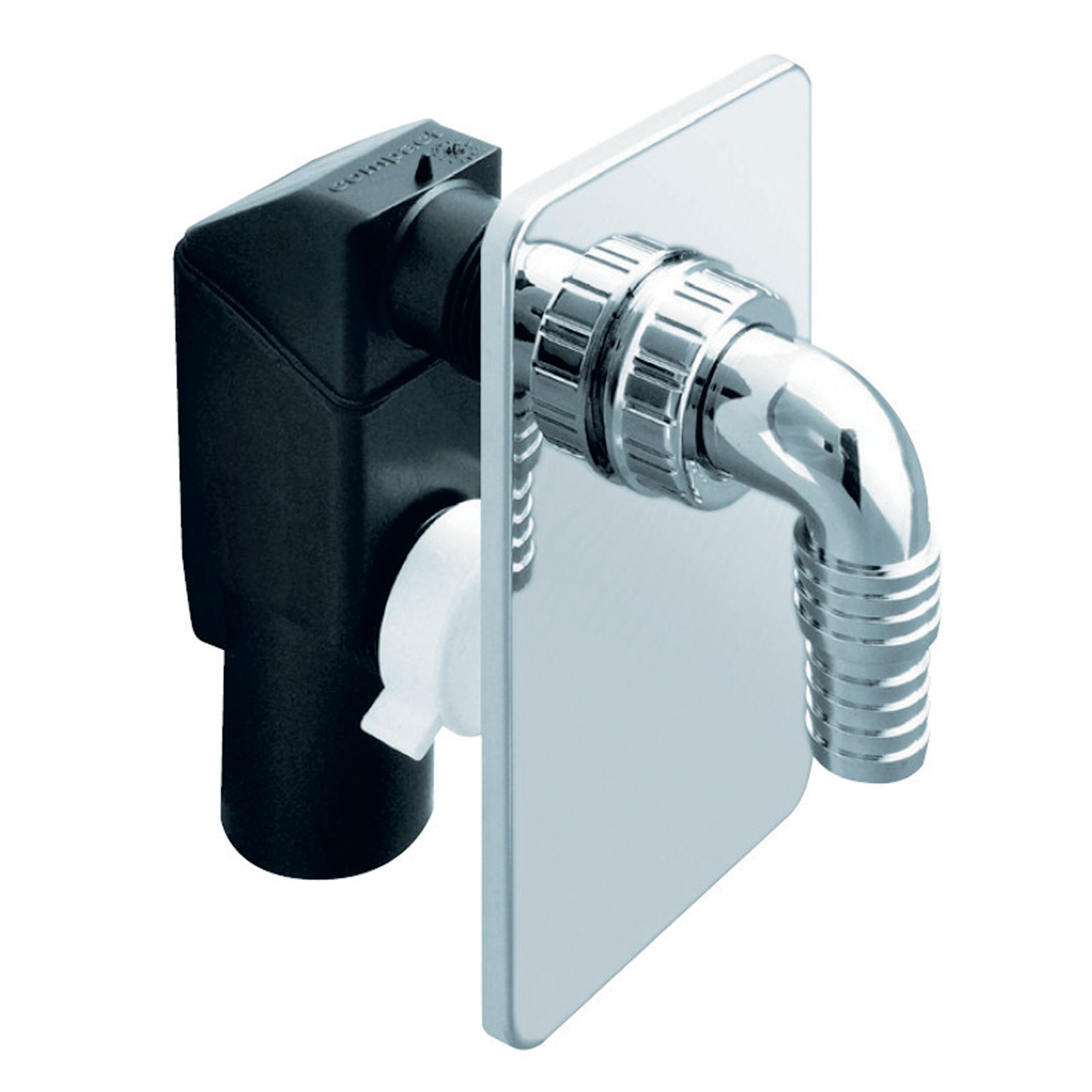 Sifone Per Lavatrice E Lavastoviglie - Plastica Bianca, Adatto Per Tubi Ø19-23 Mm O 3/4" - Foto 7