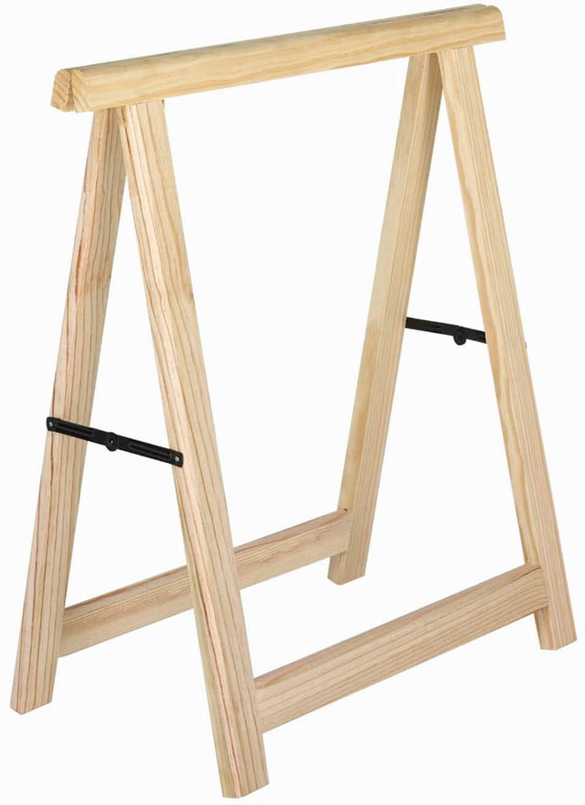 CABALLETE DE MADERA 75,5 X 73,5 CM