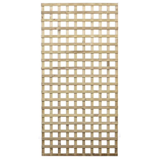Traliccio grigliato fisso in legno beige L 90 X H 180 cm Sevilla CERLAND