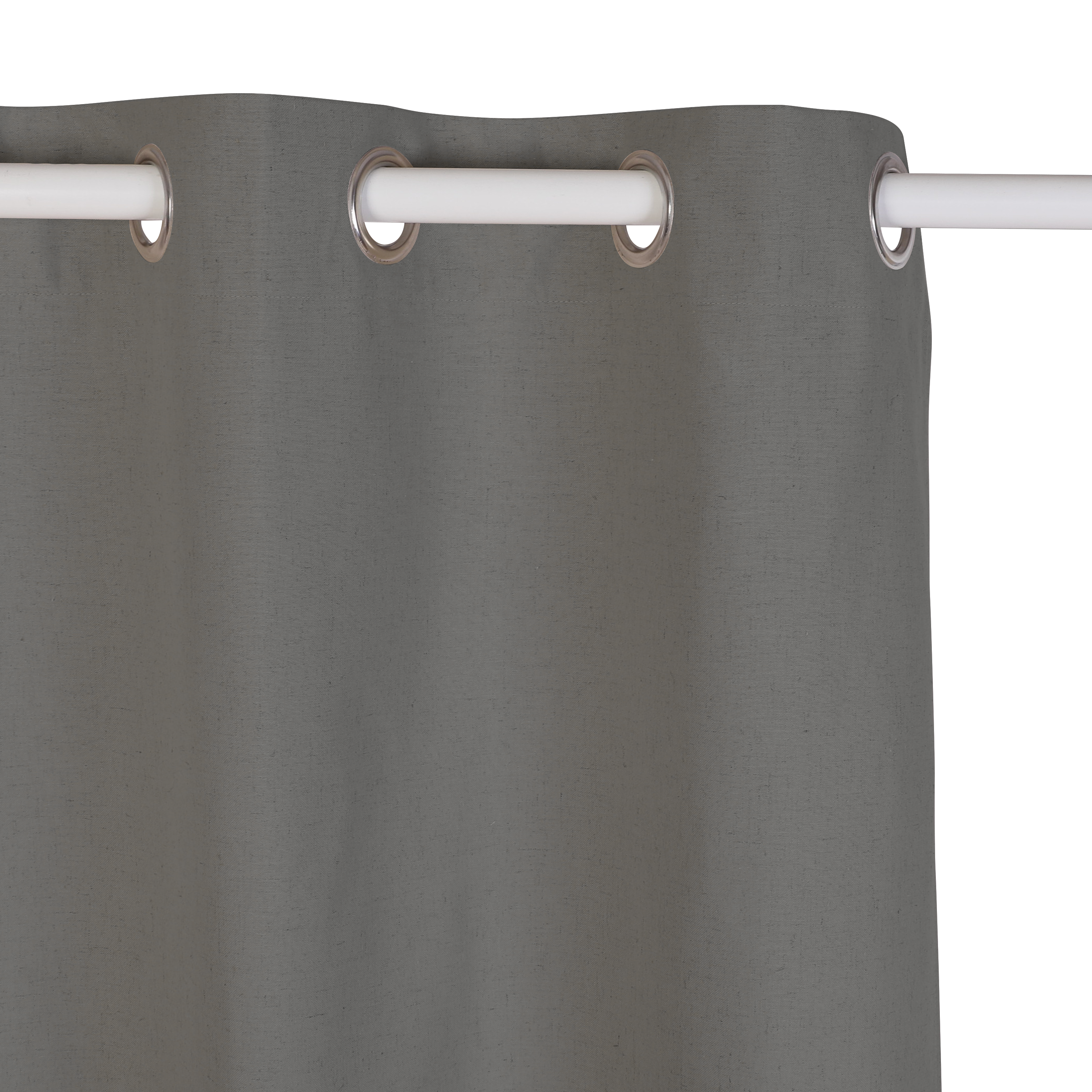 Cortina opaca ollaos aleyna inspire liso gris moon de 140x280cm