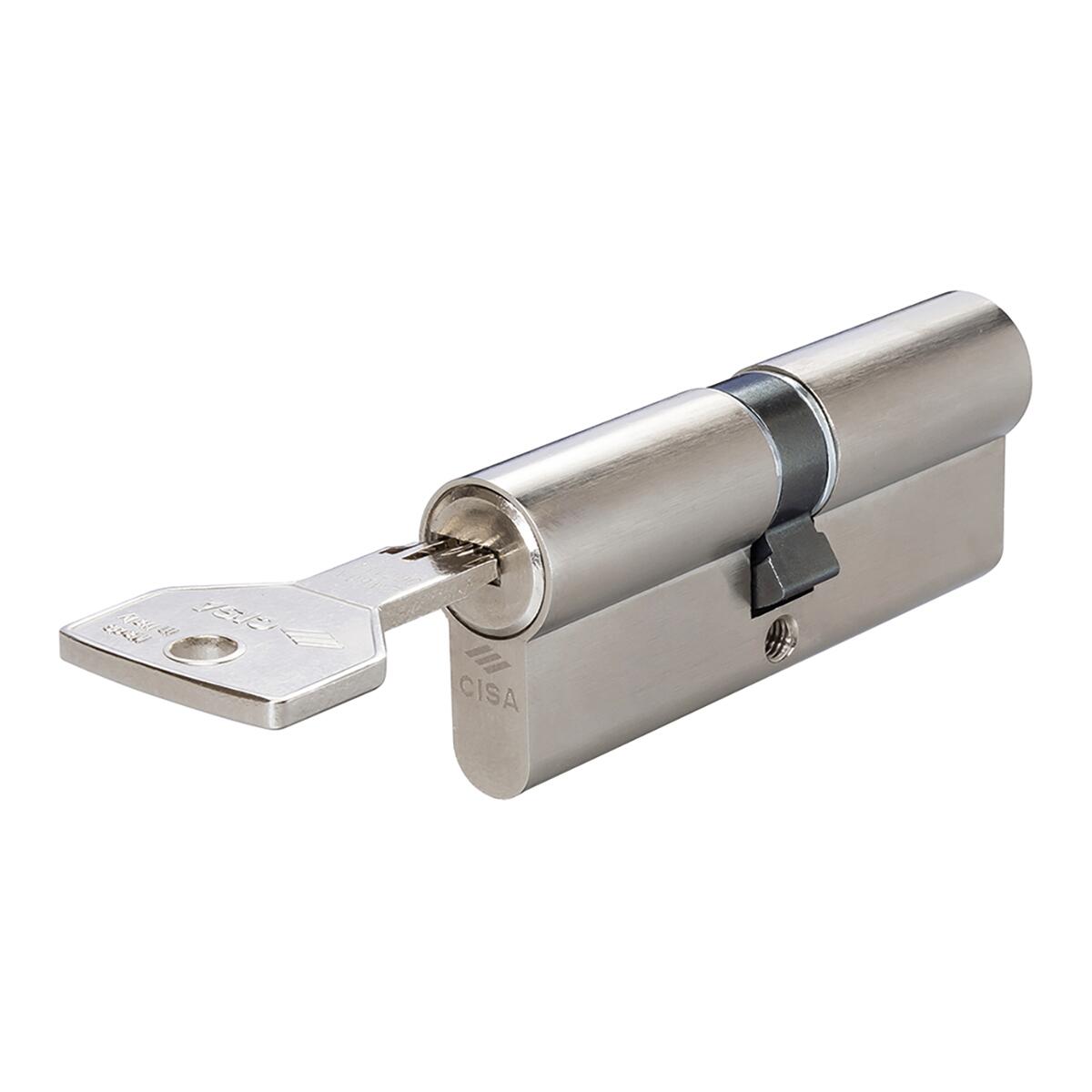 Cilindro Europeo CISA ASIX EASY, 40 + 40 mm, 2 ingressi chiave in ottone - 4