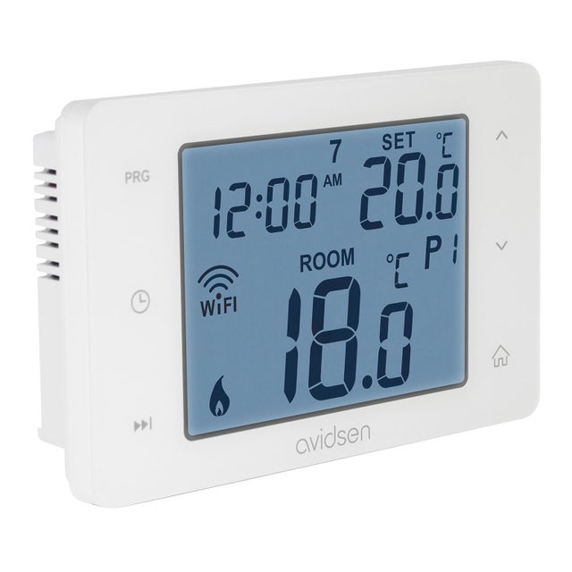 Termostato AVIDSEN Compat bianco