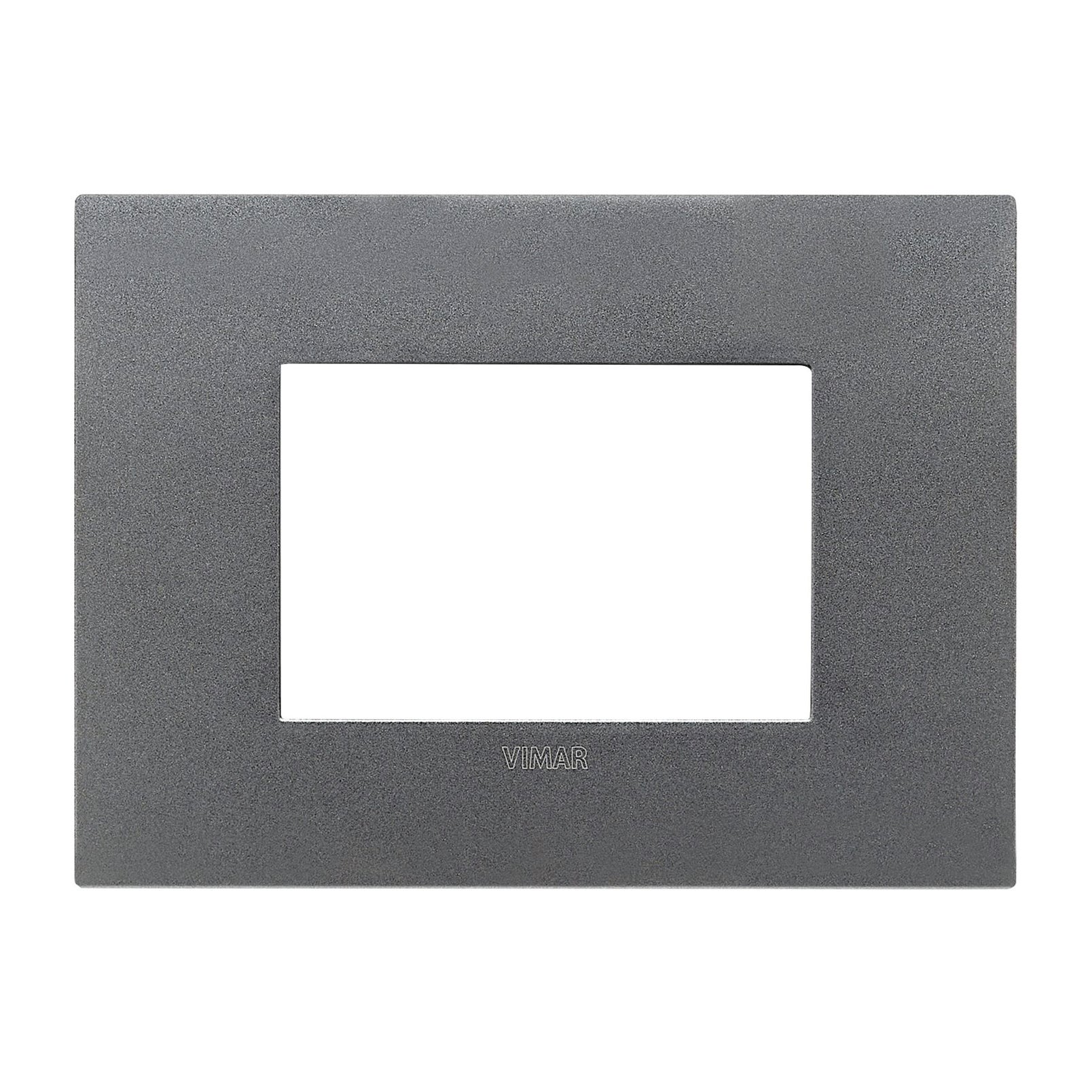Placca VIMAR Arke Classic 7 Moduli - Argento Opaco, Tecnopolimero, Per Impianti Elettrici - Foto 2