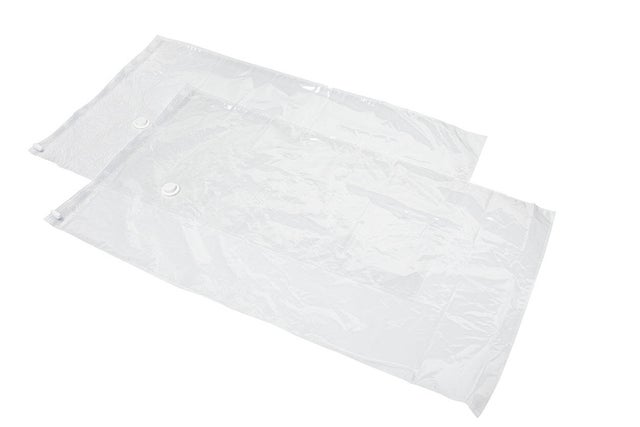 Lot de 2 Housse sous vide SPACEO transparent H.75 x l.130 x P.0.1 cm