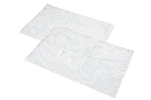 Lot de 2 housses sous vide SPACEO transparent H.90 x l.60 x P.0.1cm