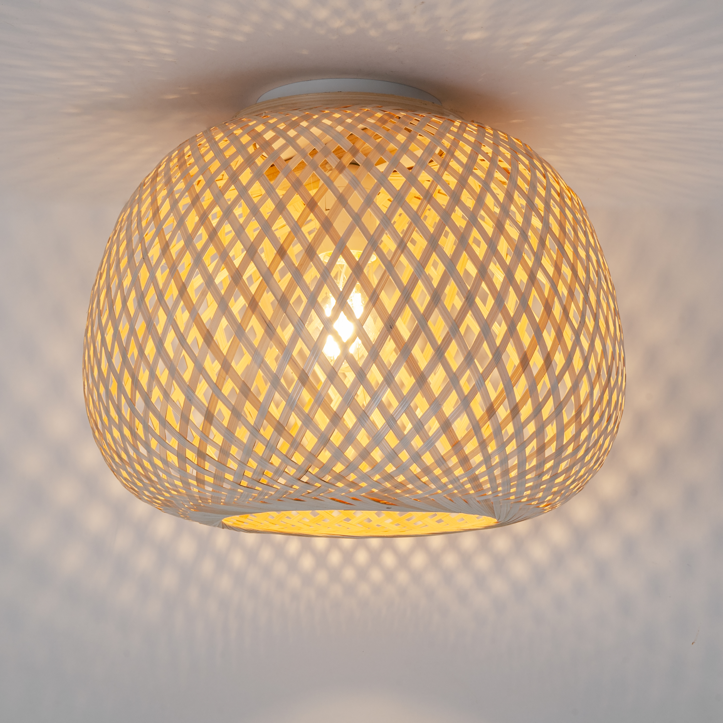 Lampa sufitowa Vanilla bambus E27 Inspire - 9