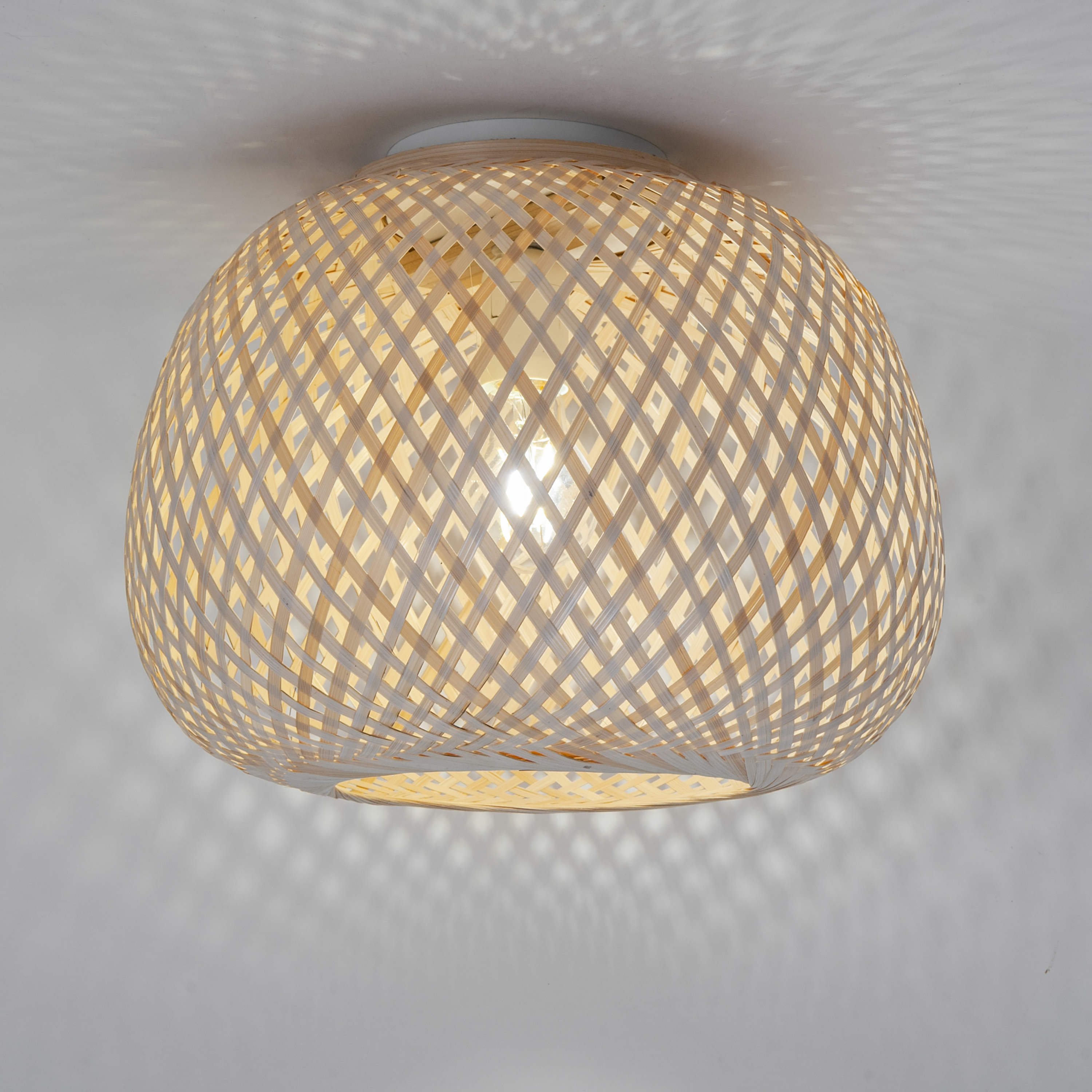 Lampa sufitowa Vanilla bambus E27 Inspire - 10