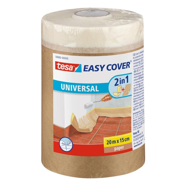 Telo di copertura TESA Easy Cover® 20 X 0.15 m marrone