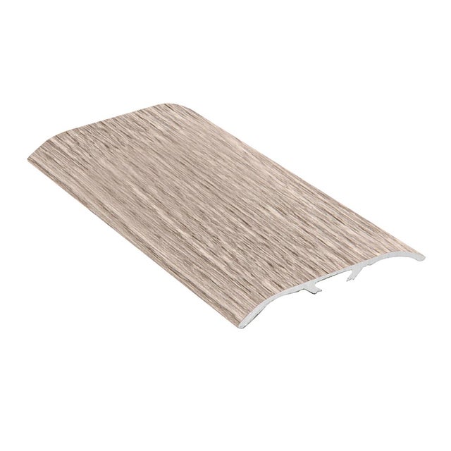 Soglia Porta Adesiva Profilo Di Transizione Autoadesivo Per Pavimenti - 5cm X 2m, Vinile Morbido - Per Laminato, Piastrelle, Parquet (Rovere Grigio) Parquet Laminato Incastro - Foto 11