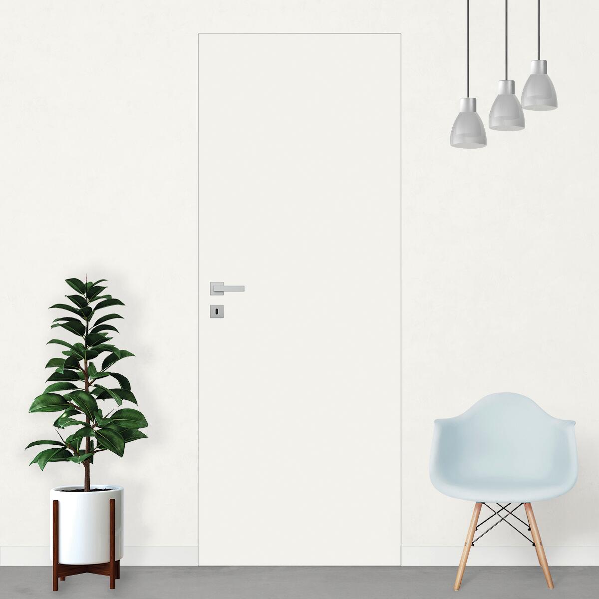 Porta scorrevole Clew bianco L 70 x H 210 cm reversibile | Leroy Merlin