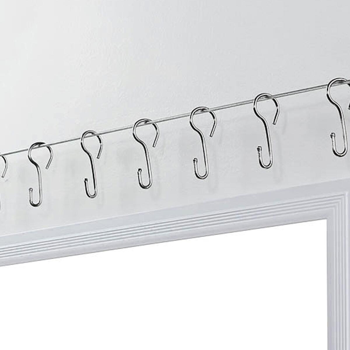 Anello per bastone per tendaInfinity cromo, 10 pz - 6