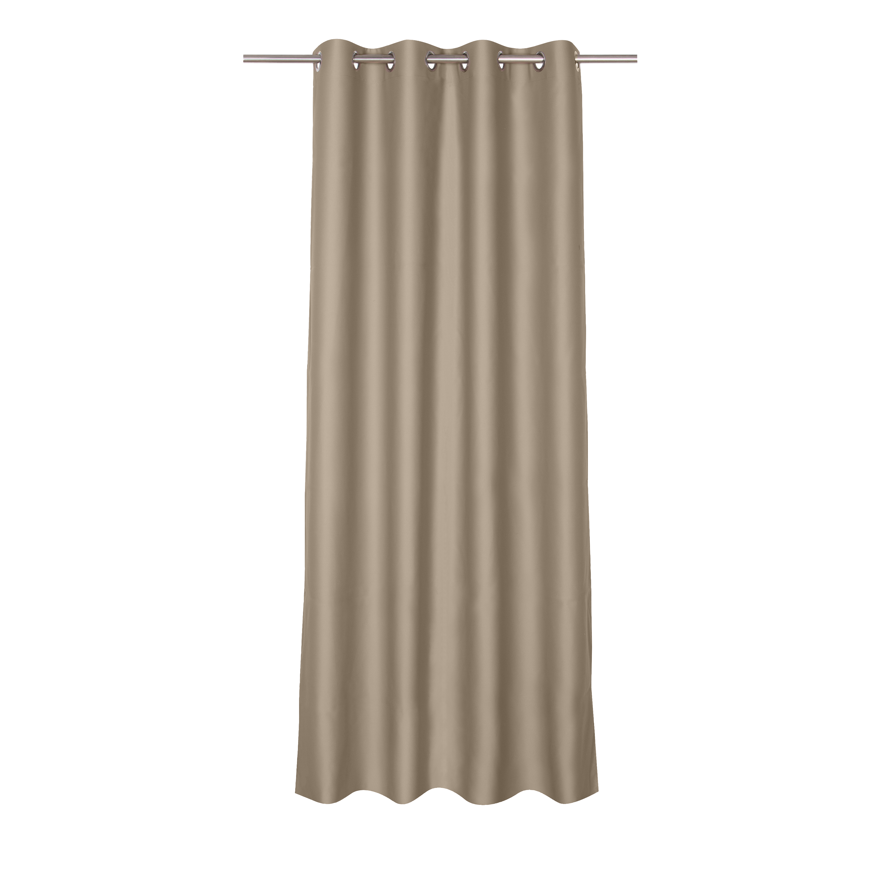 Rideau occultant, Alycia, taupe H.280 x l.140 cm INSPIRE - 5