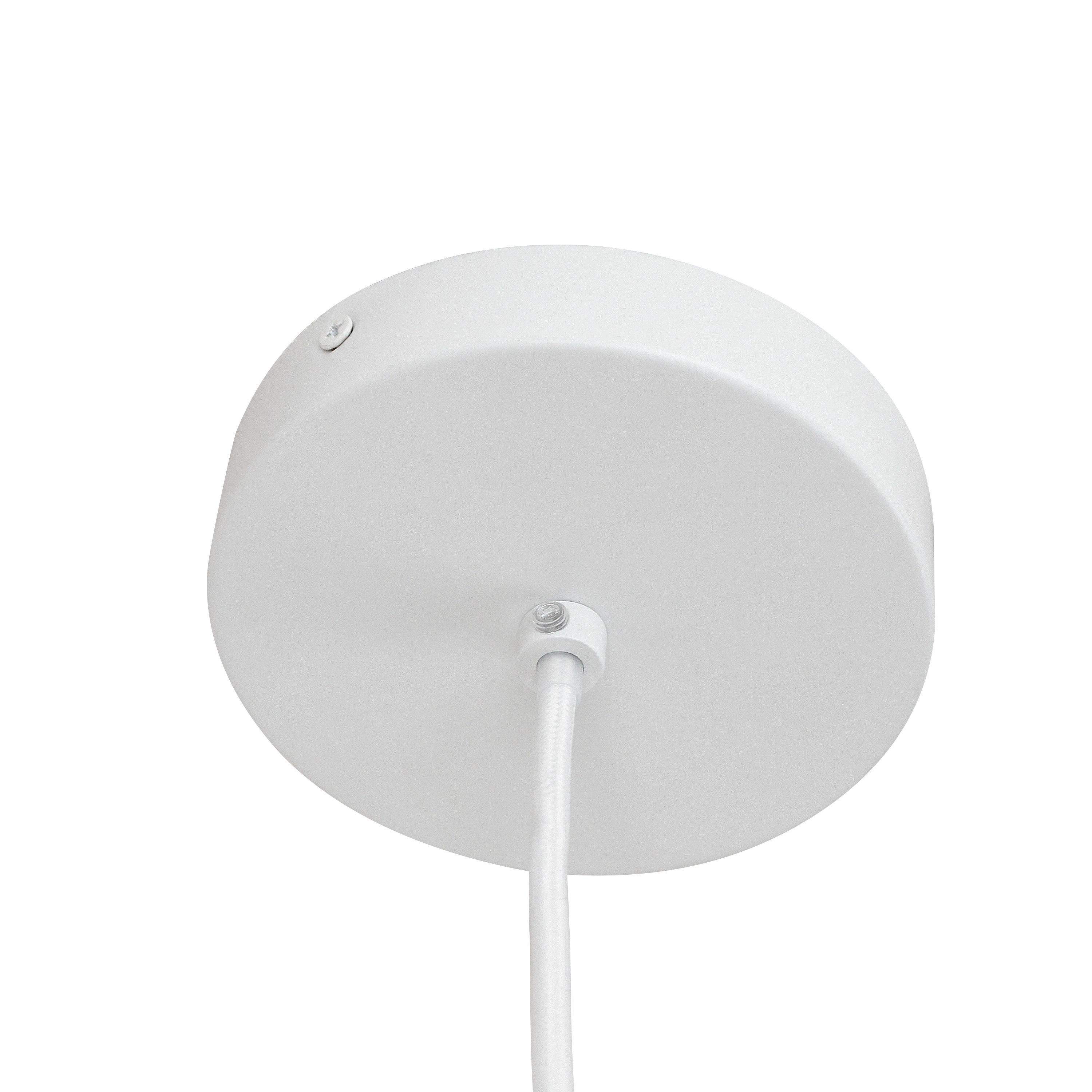 Lámpara de techo colgante de acero blanca 1 luz E27 Frella INSPIRE 38 cm - 8