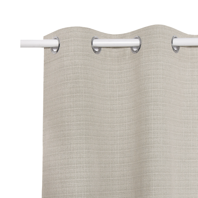 Rideau occultant, Aimy, beige H.280 x l.140 cm INSPIRE