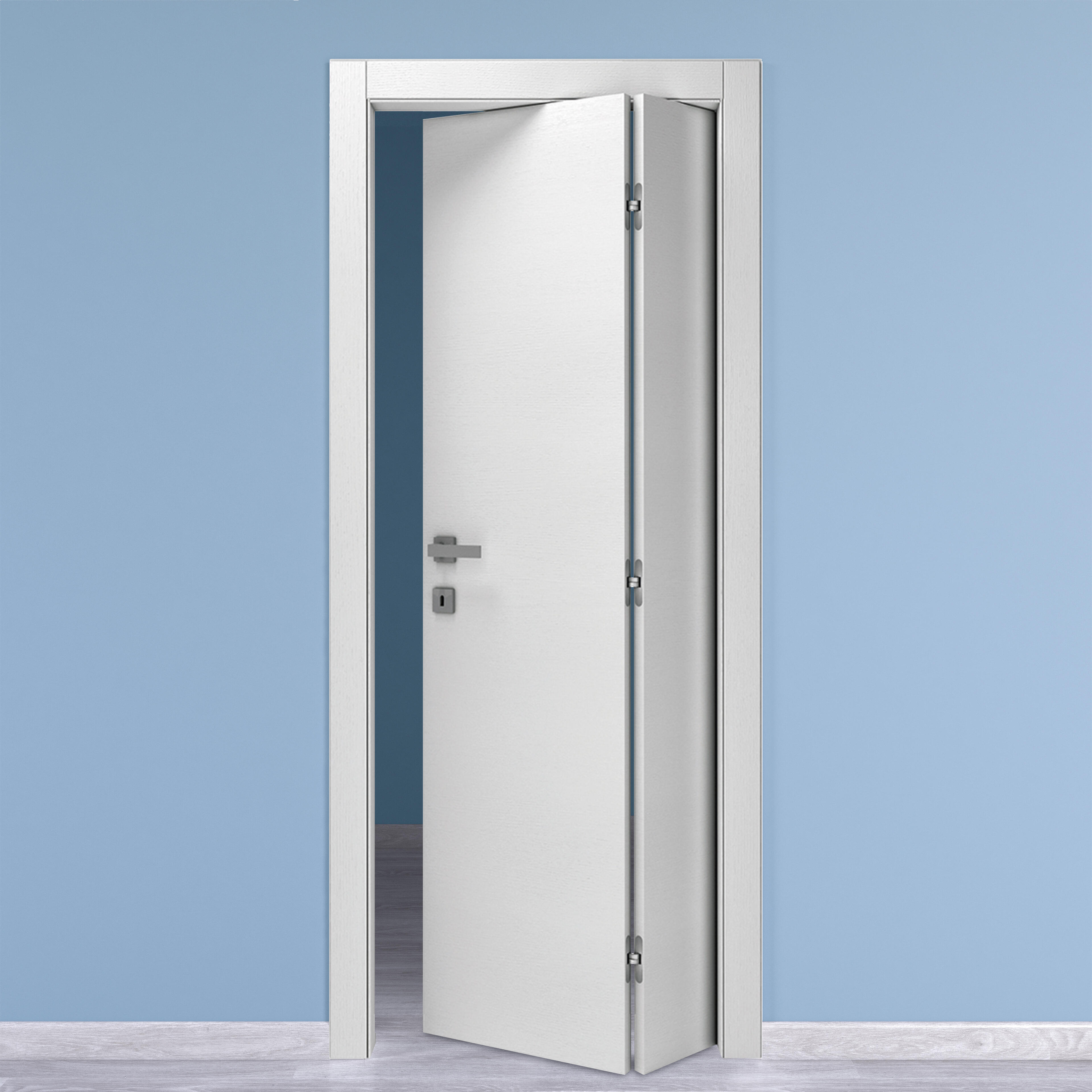 Porta interna pieghevole a libro asimmetrica Kent in legno colore ...