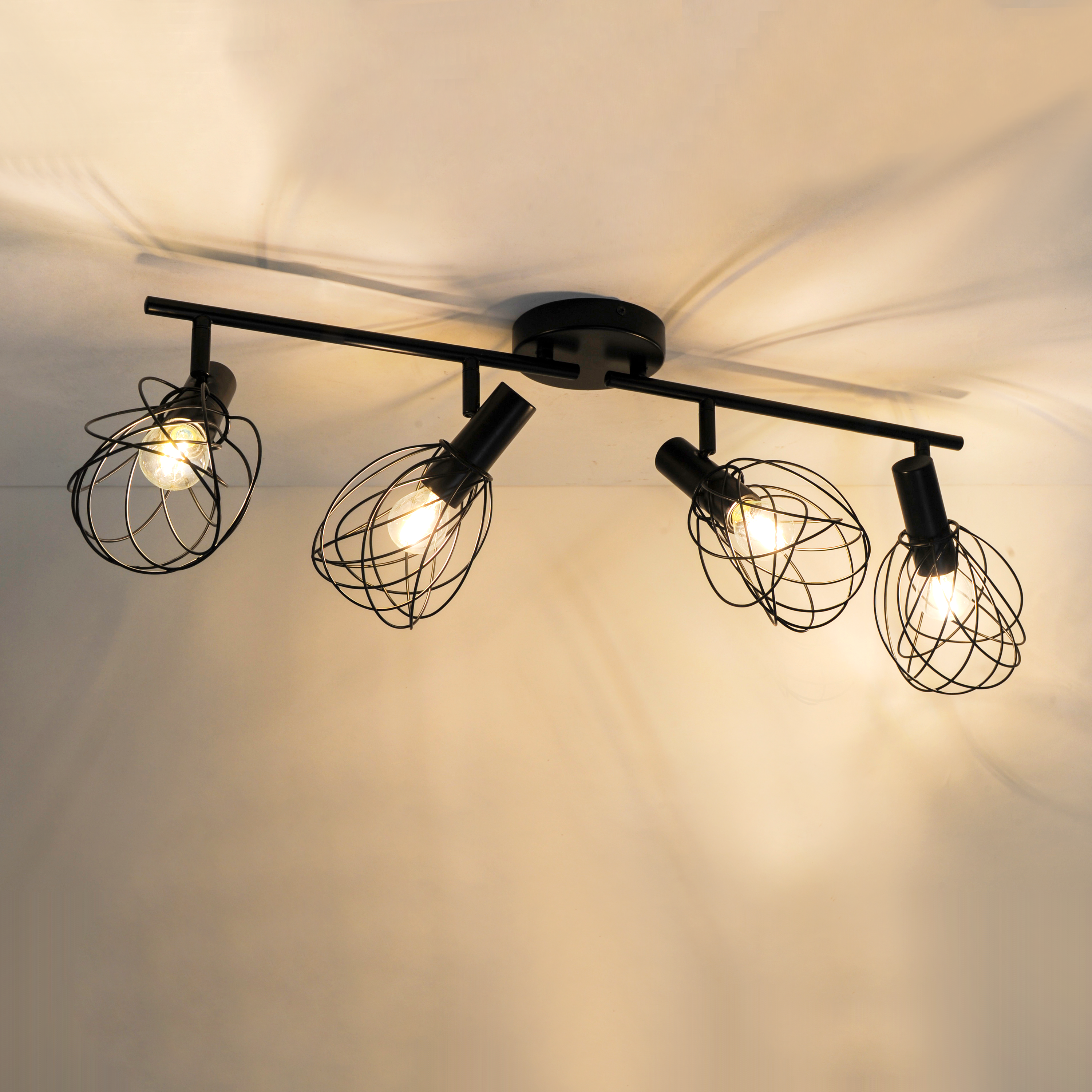 Listwa reflektorowa Merone czarna E14 Inspire - 14