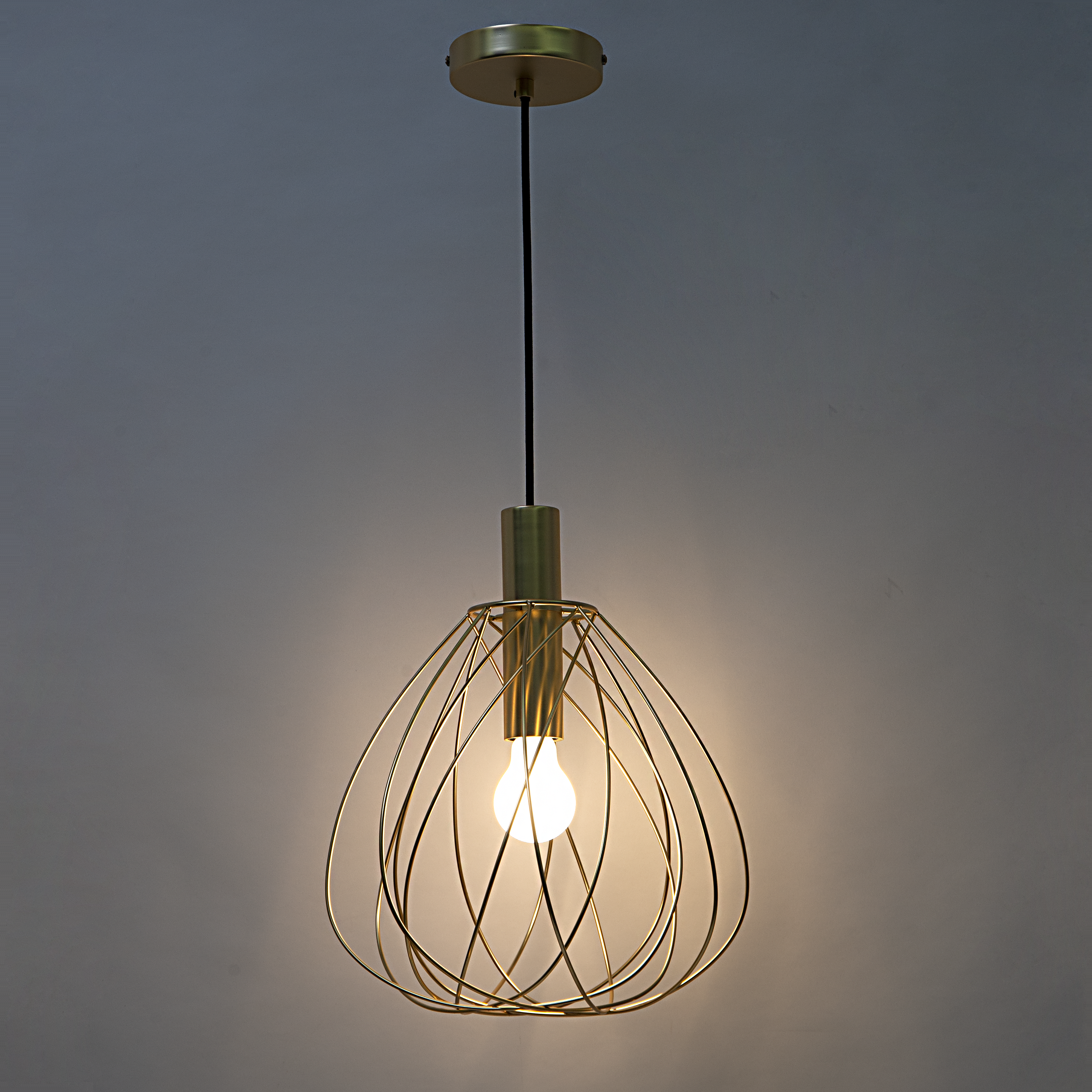 Lampa wisząca Merone mosiądz E27 Inspire - 22