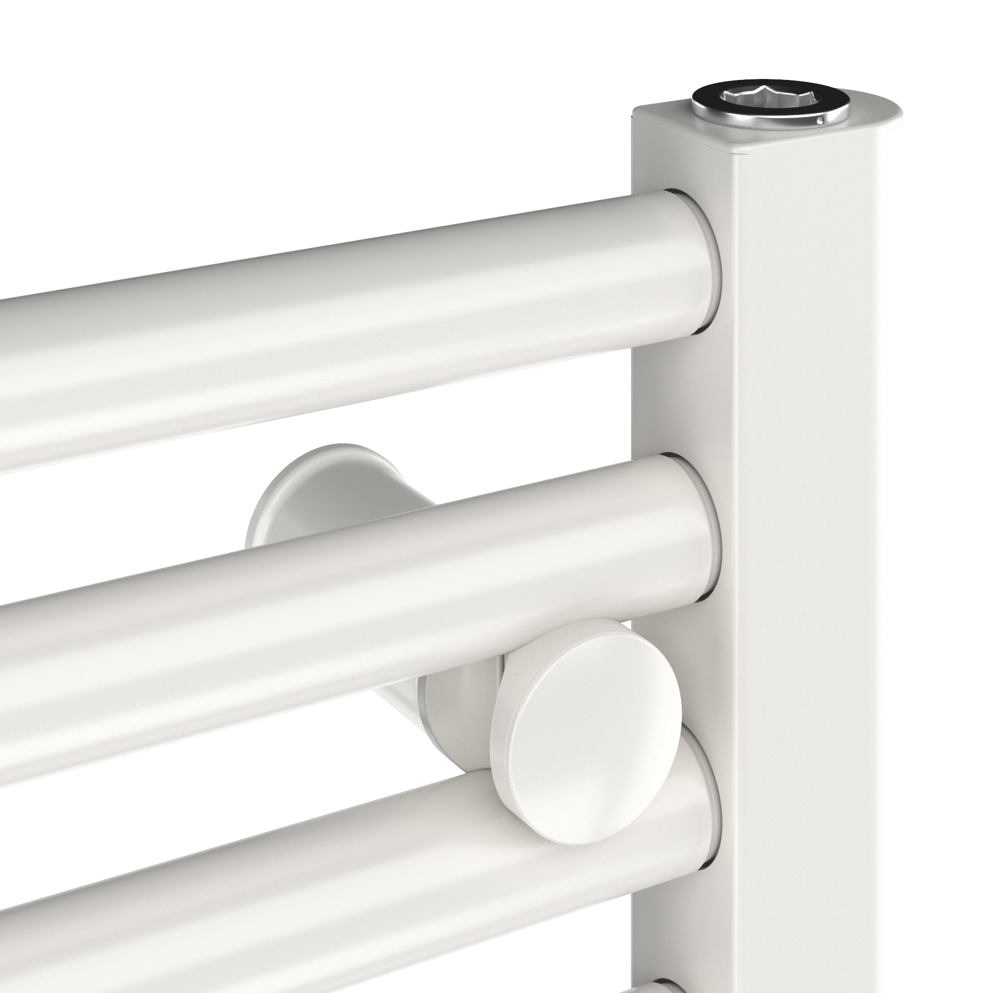 Termoarredo elettrico a fluido  EQUATION  500 W  bianco L 50 x H 98 x P 10 cm - 10