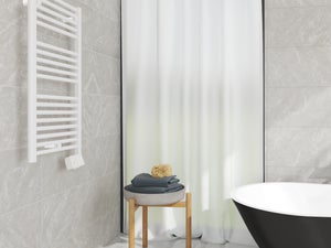 Scaldasalviette Elettrico EMKE - 1320x400mm, 600W Con Timer E Termostato | Asciugamani Caldi In 2/4/6/8 Ore - Foto 10