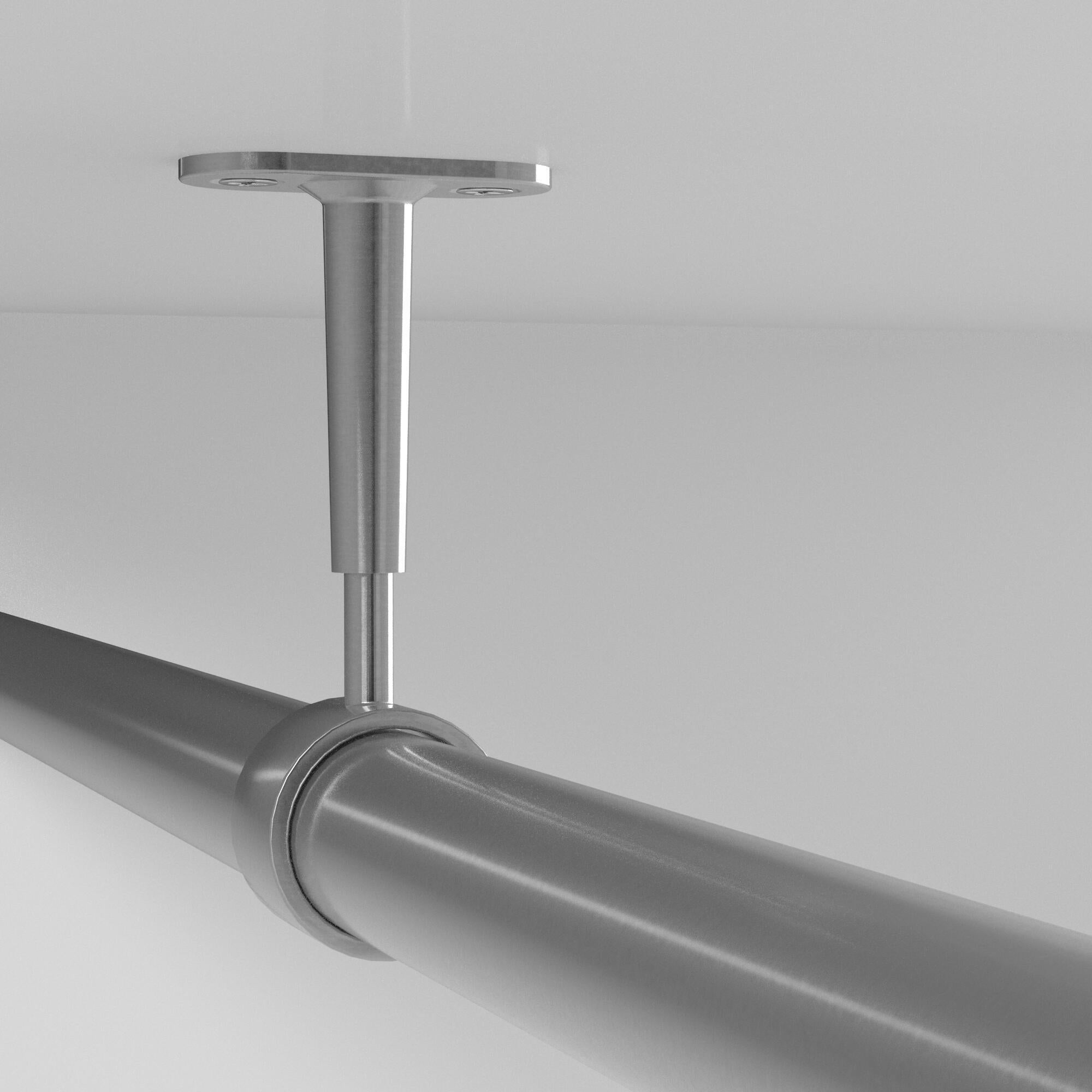 Support extensible SPACEO pour barre de penderie ronde D25 mm chrome - 3