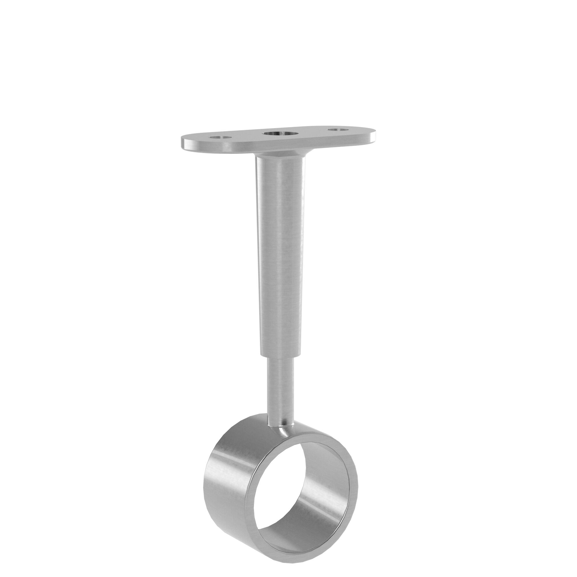 Support extensible SPACEO pour barre de penderie ronde D25 mm chrome - 4